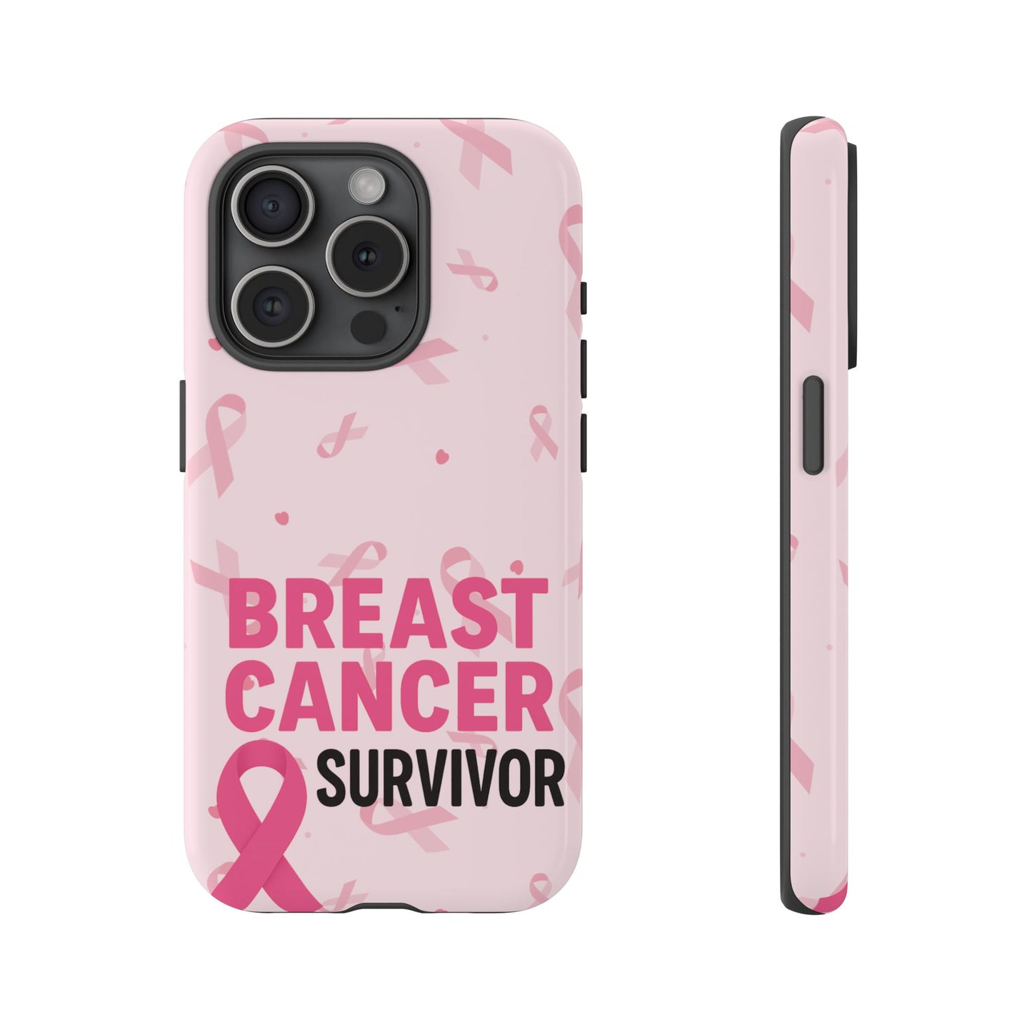 Breast Cancer Survivor Phone Case - Supportive Gift for Fighters, Fighters & Cherished Friends, Awareness Month Essentials
