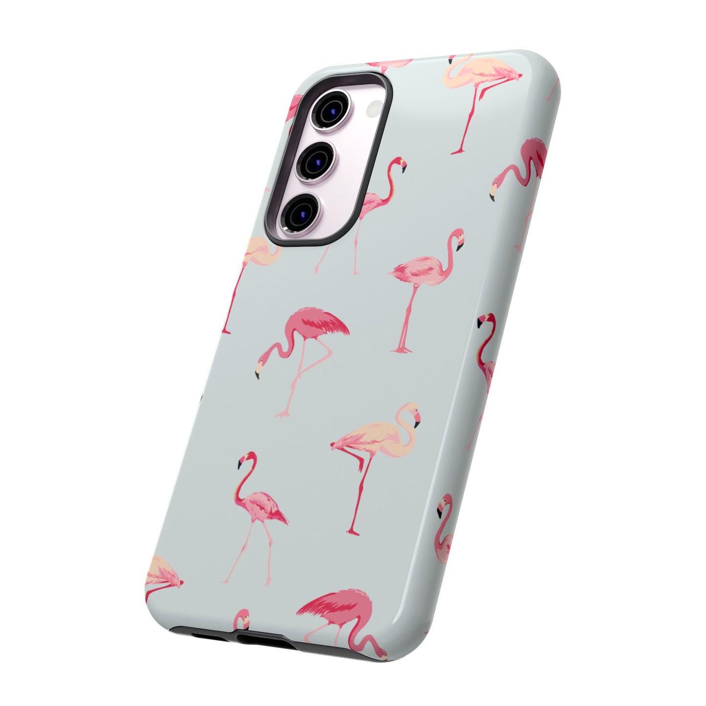 Stylish Flamingo, Summer Vibes Tough Phone Case for Samsung
