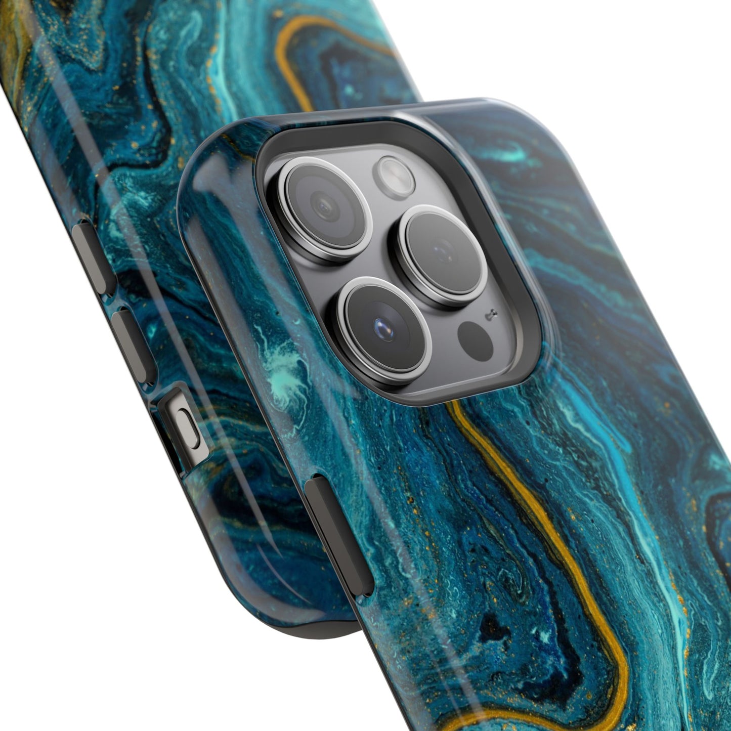 Marble Print MAGNETIC, Unique Tough Phone Case
