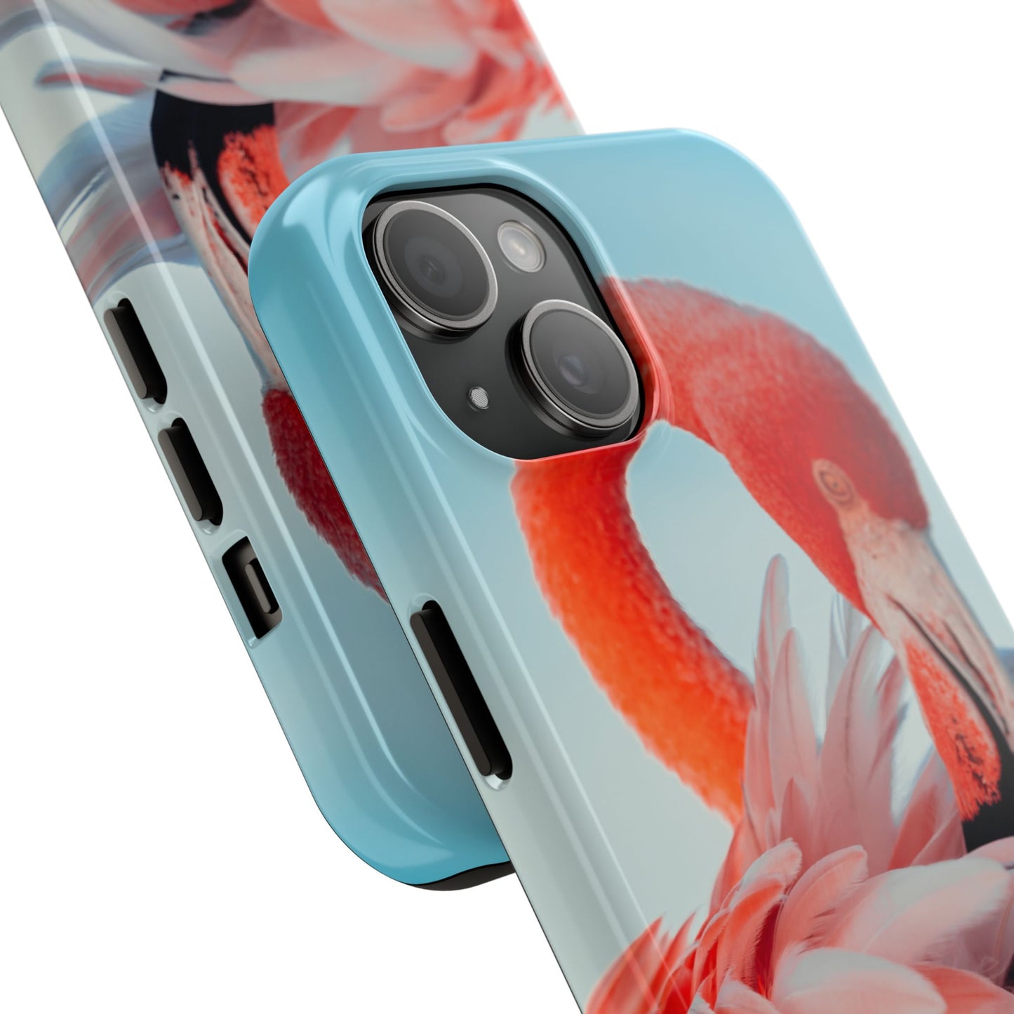 Vibrant Flamingo, Tropical Phone Case
