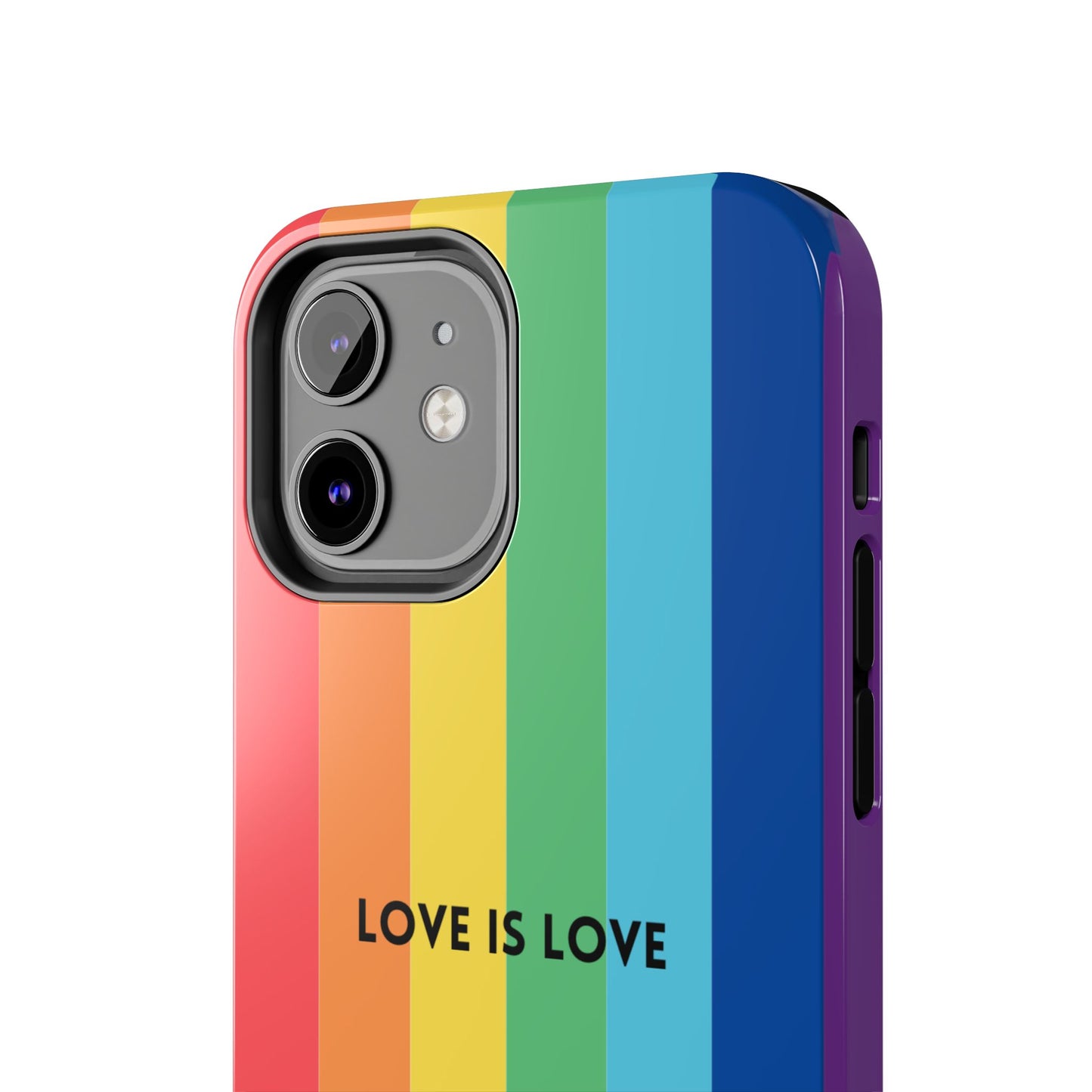 LOVE IS LOVE Colorful Love, Pride Tough Phone Case
