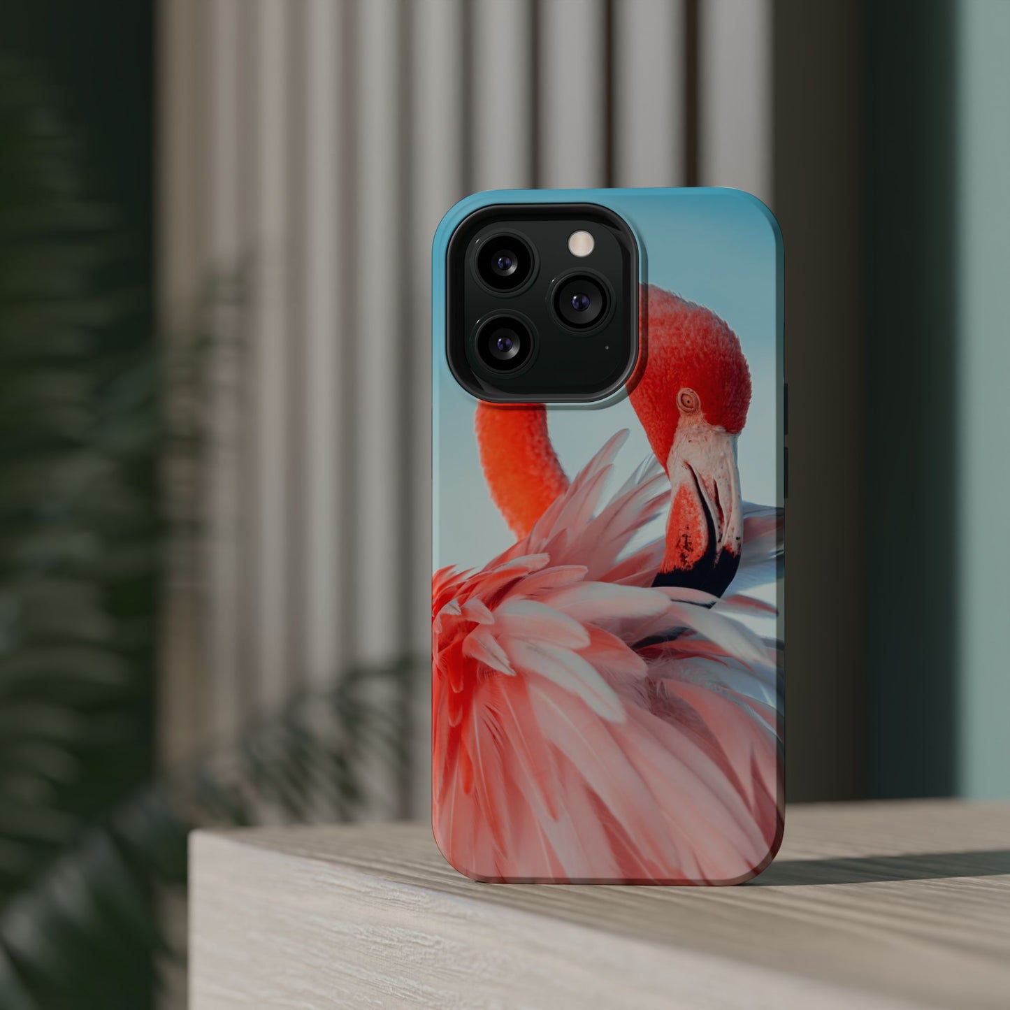 Vibrant Flamingo, Tropical MAGNETIC Phone Case