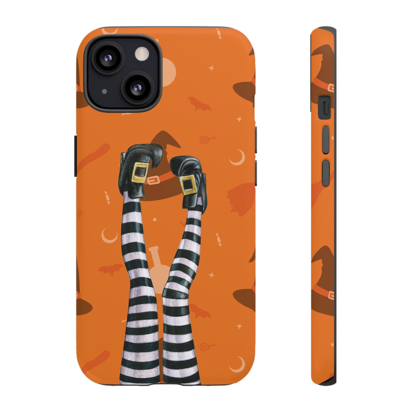 Halloween Phone Case, Spooky Design, Witch Legs for Iphone