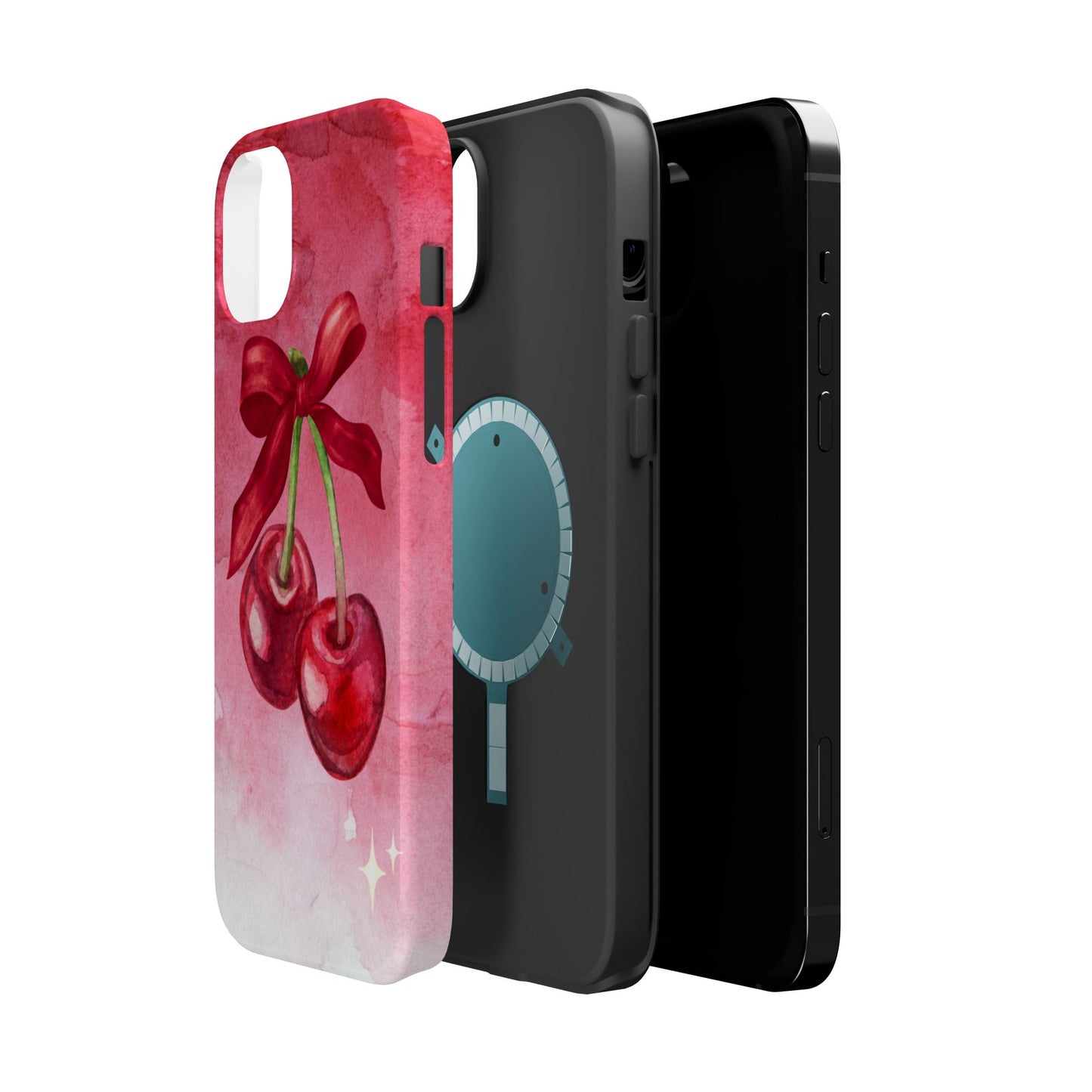Chic Cherry Magnetic Tough Cases for iPhone