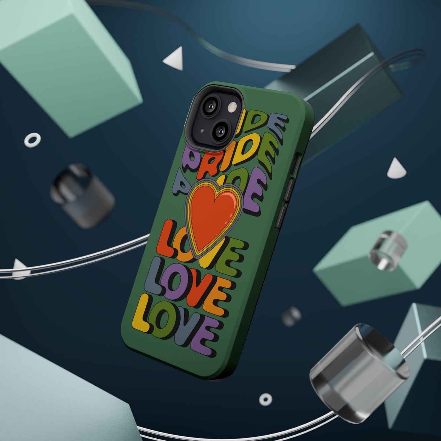 Pride Love - LGBTQ+ Support Tough Phone Case
