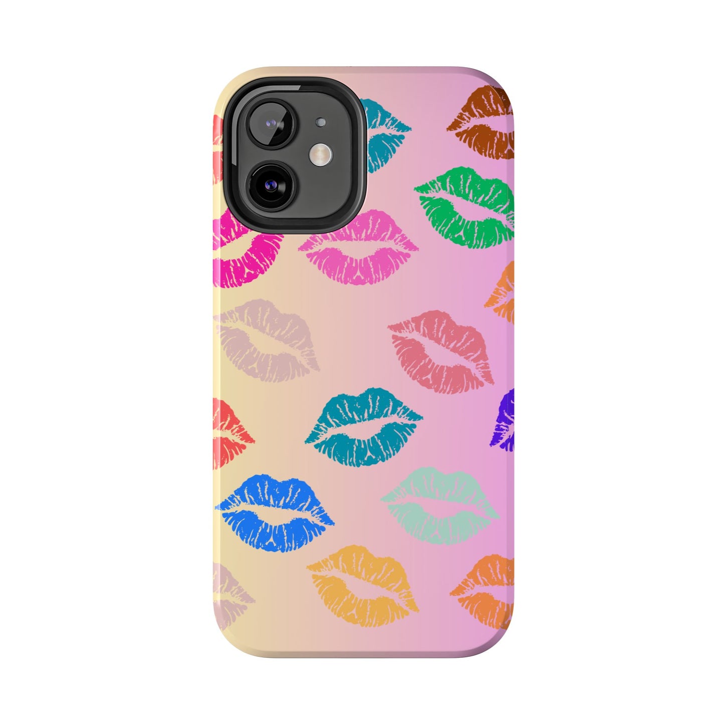 Kiss Print Tough Phone Cases Cute, Durable for Iphone