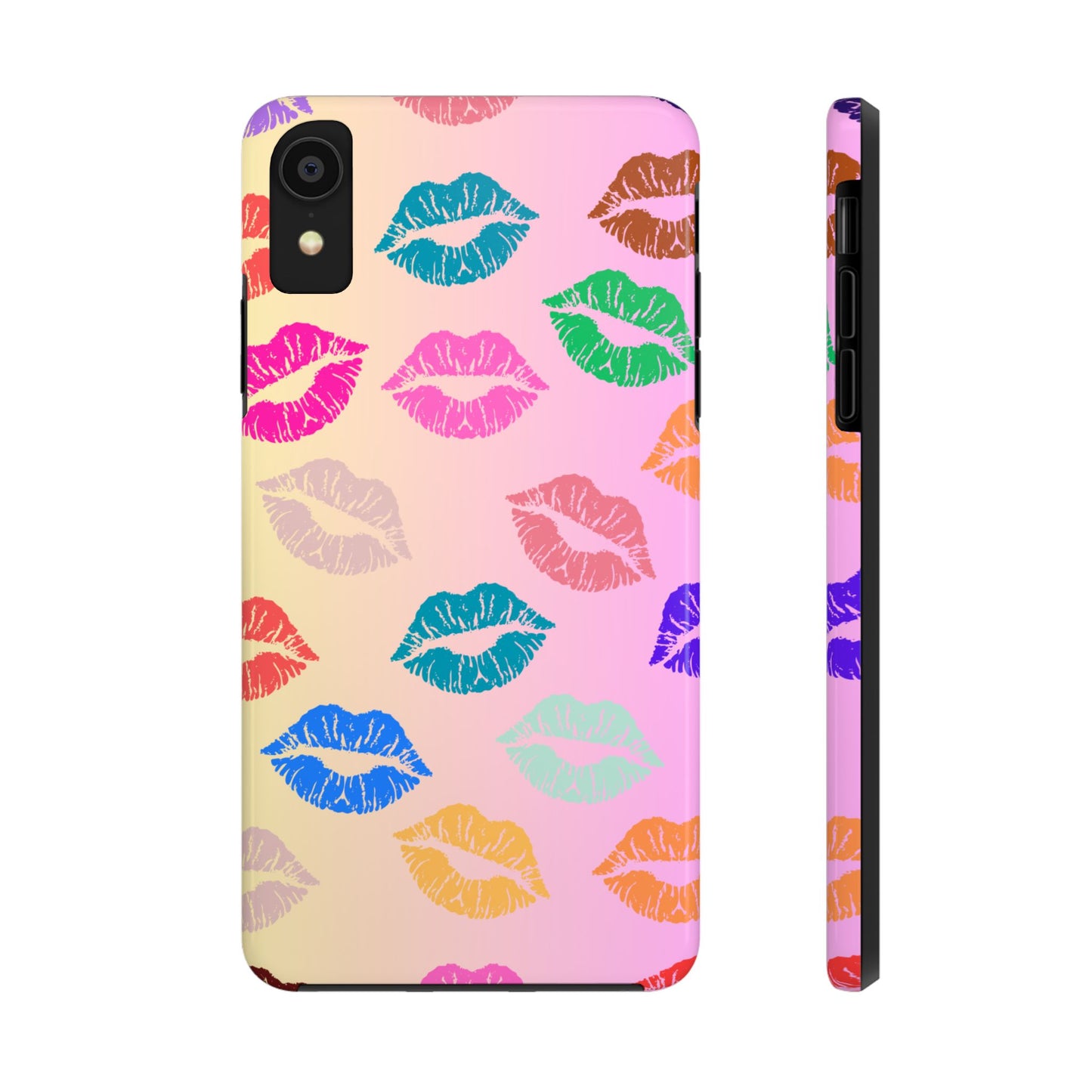 Kiss Print Tough Phone Cases Cute, Durable for Iphone