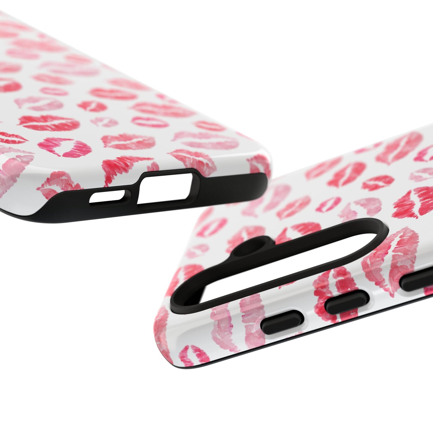 Kiss Pattern Tough Phone Cases, Cute, Unique for Samsung