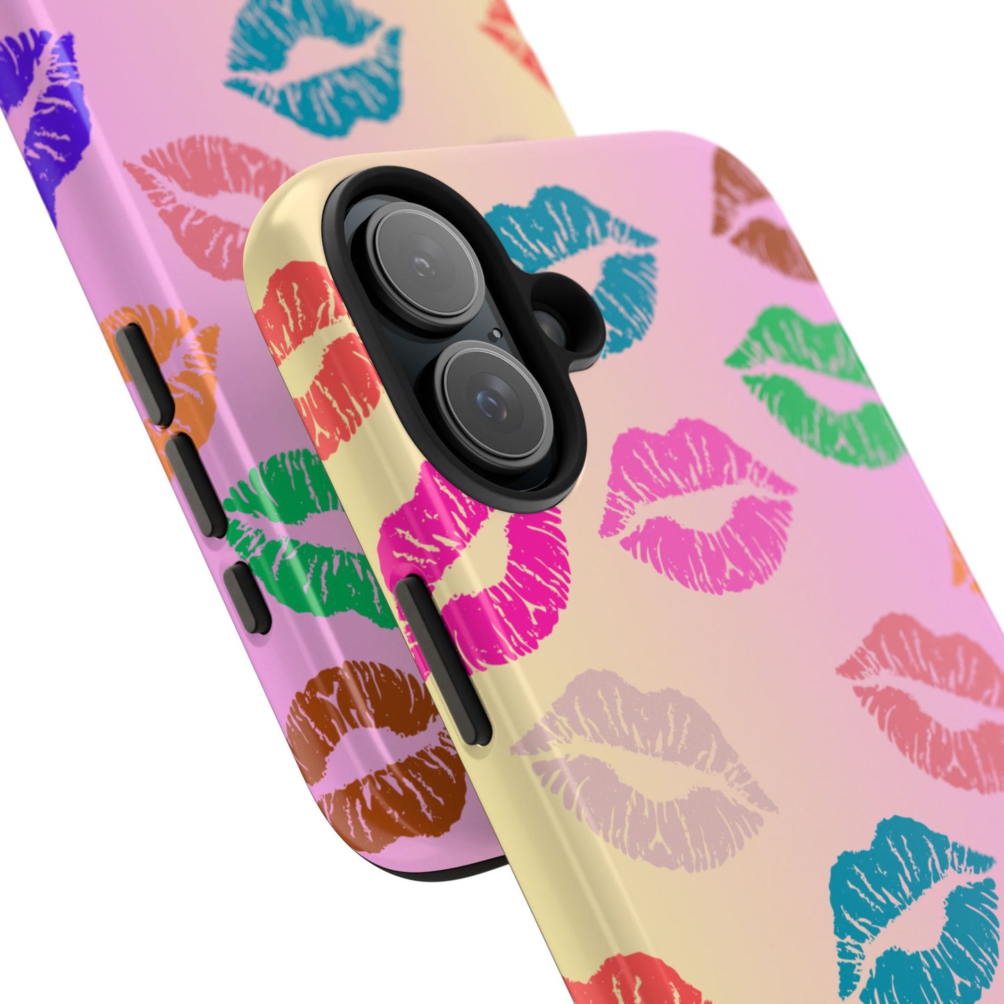 Kiss Print Tough Phone Cases Cute, Durable for Iphone