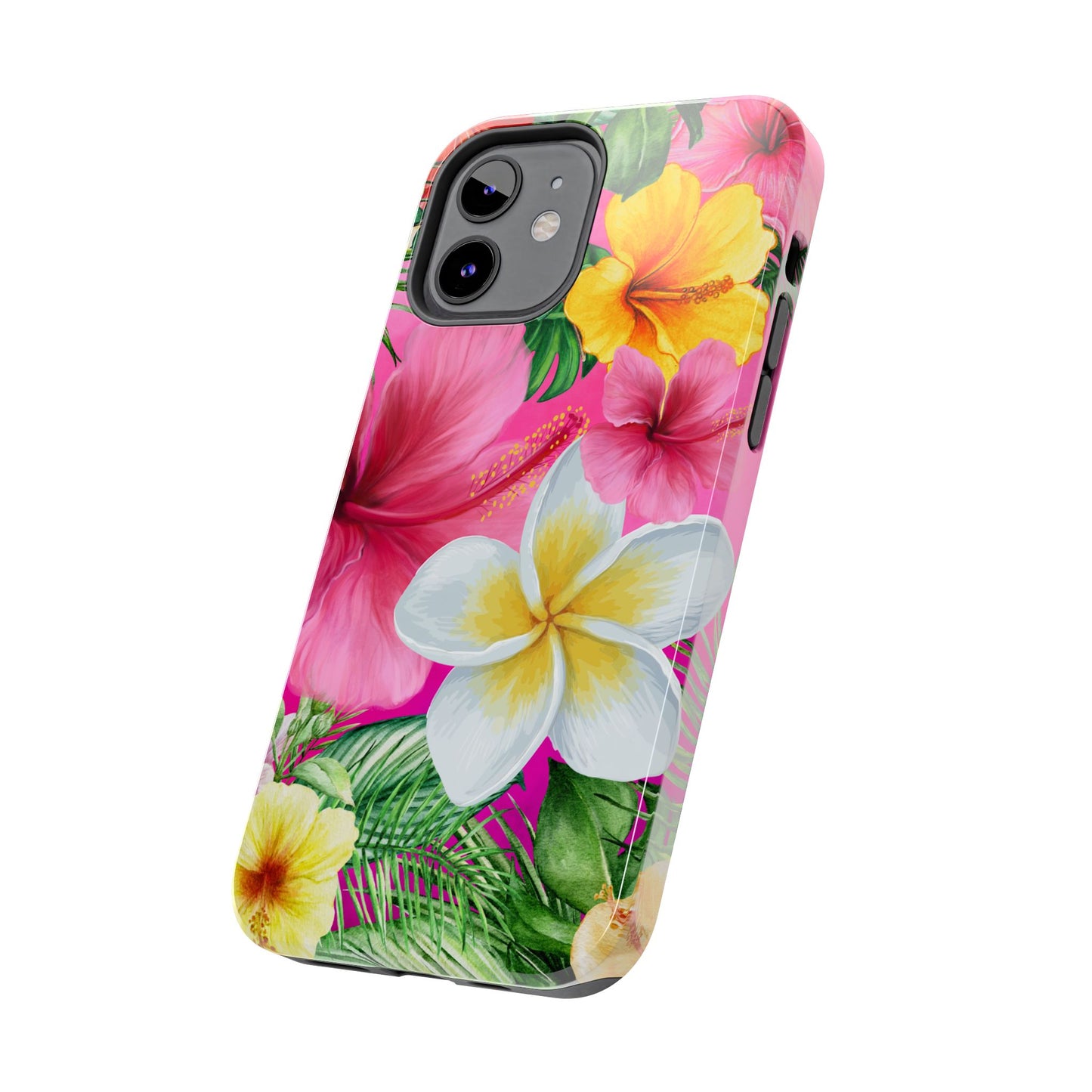 Tropical Floral Phone Case - Tough, Durable, Chic Protection, Summer Vibes, Gift for Her