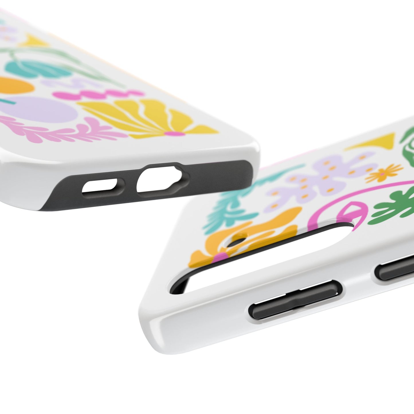 Vibrant Floral Phone Cases, Tough Smartphone Cover, Artistic Cell Phone Protector, Unique Gift for All Occasions, Trendy Tech Accessory