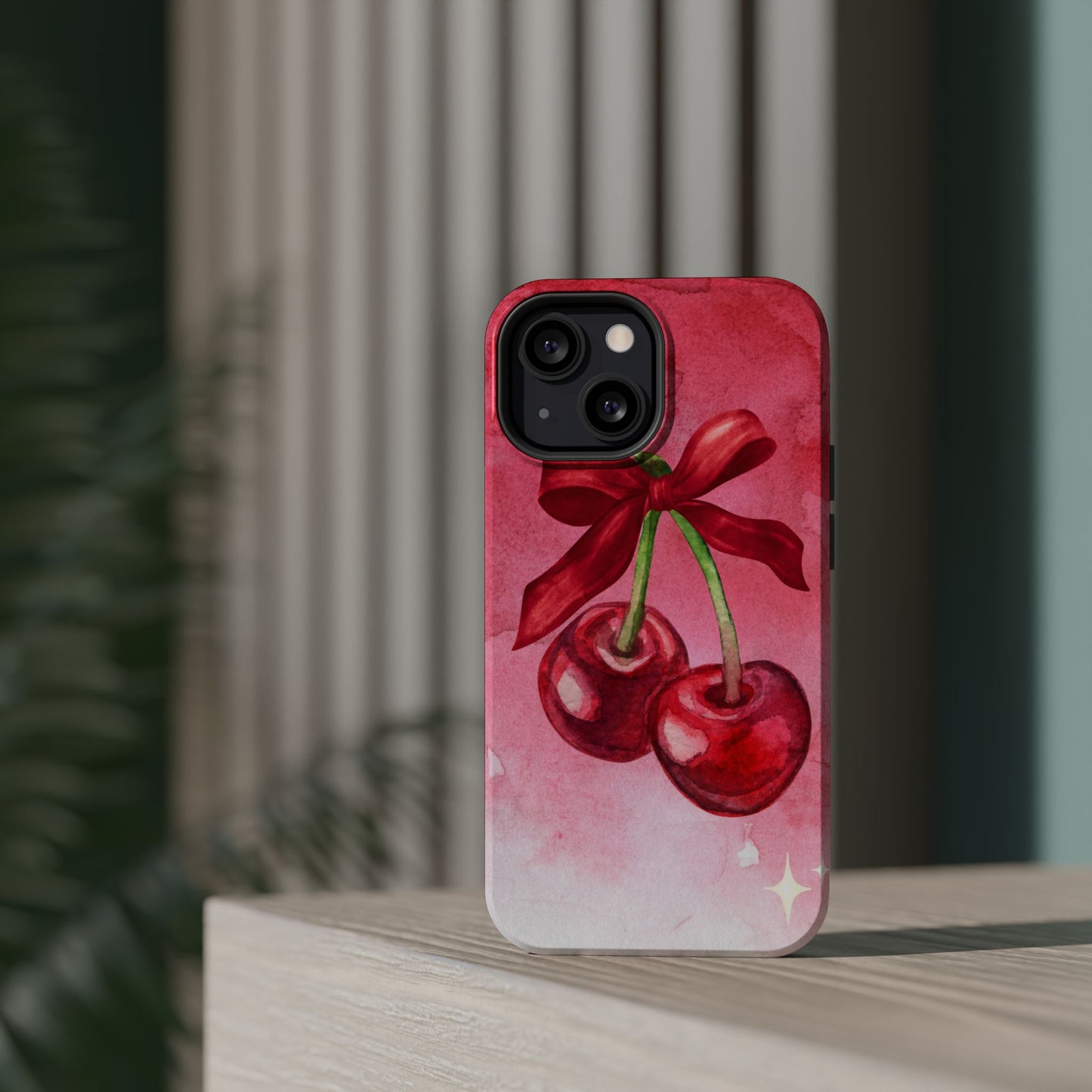 Chic Cherry Magnetic Tough Cases for iPhone