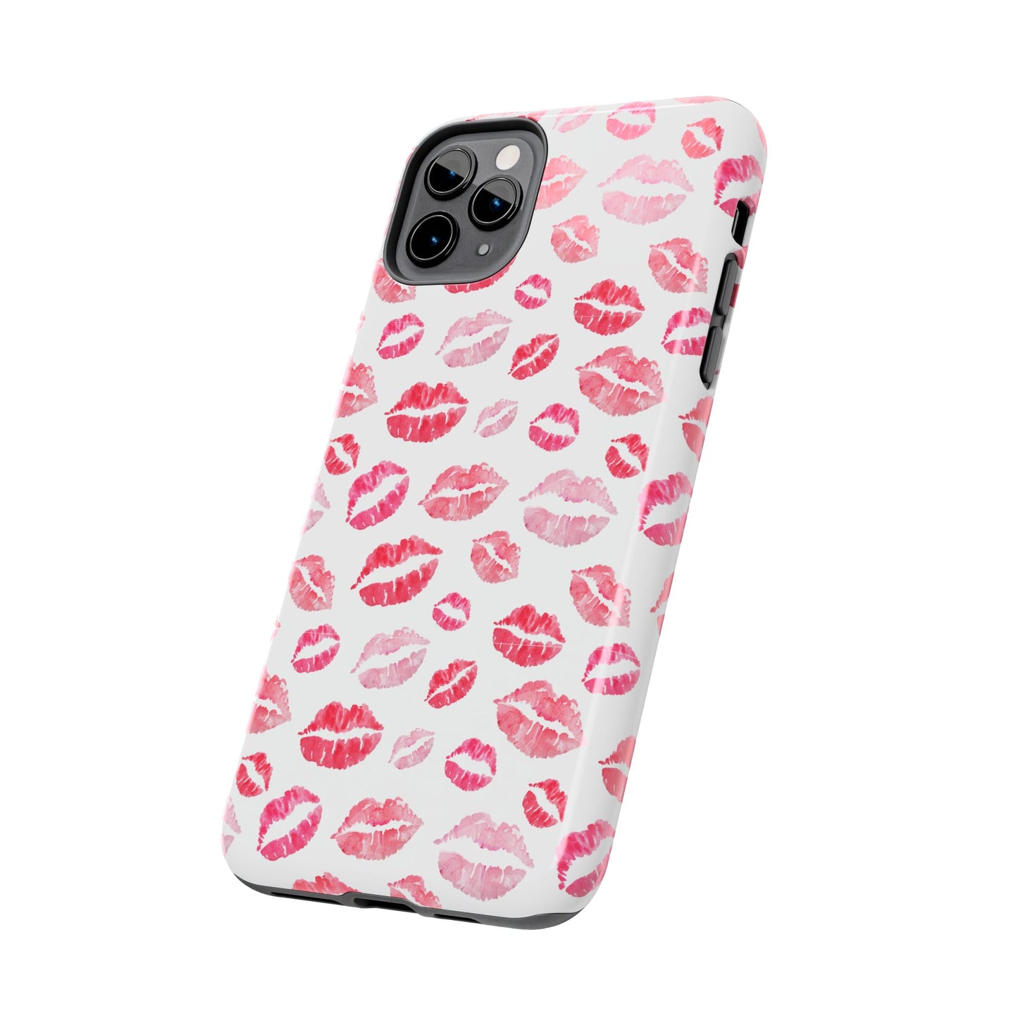 Kiss Pattern Tough Phone Cases, Cute, Unique for Iphone