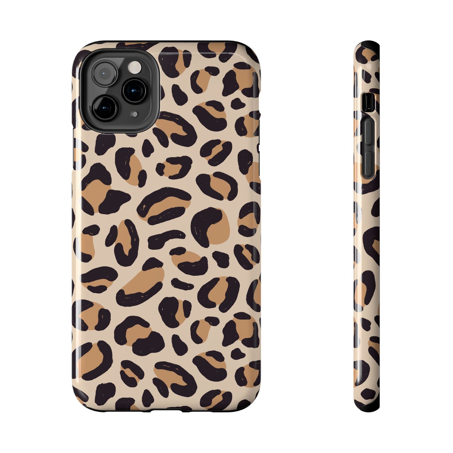 Stylish Leopard Print Tough Phone Cases