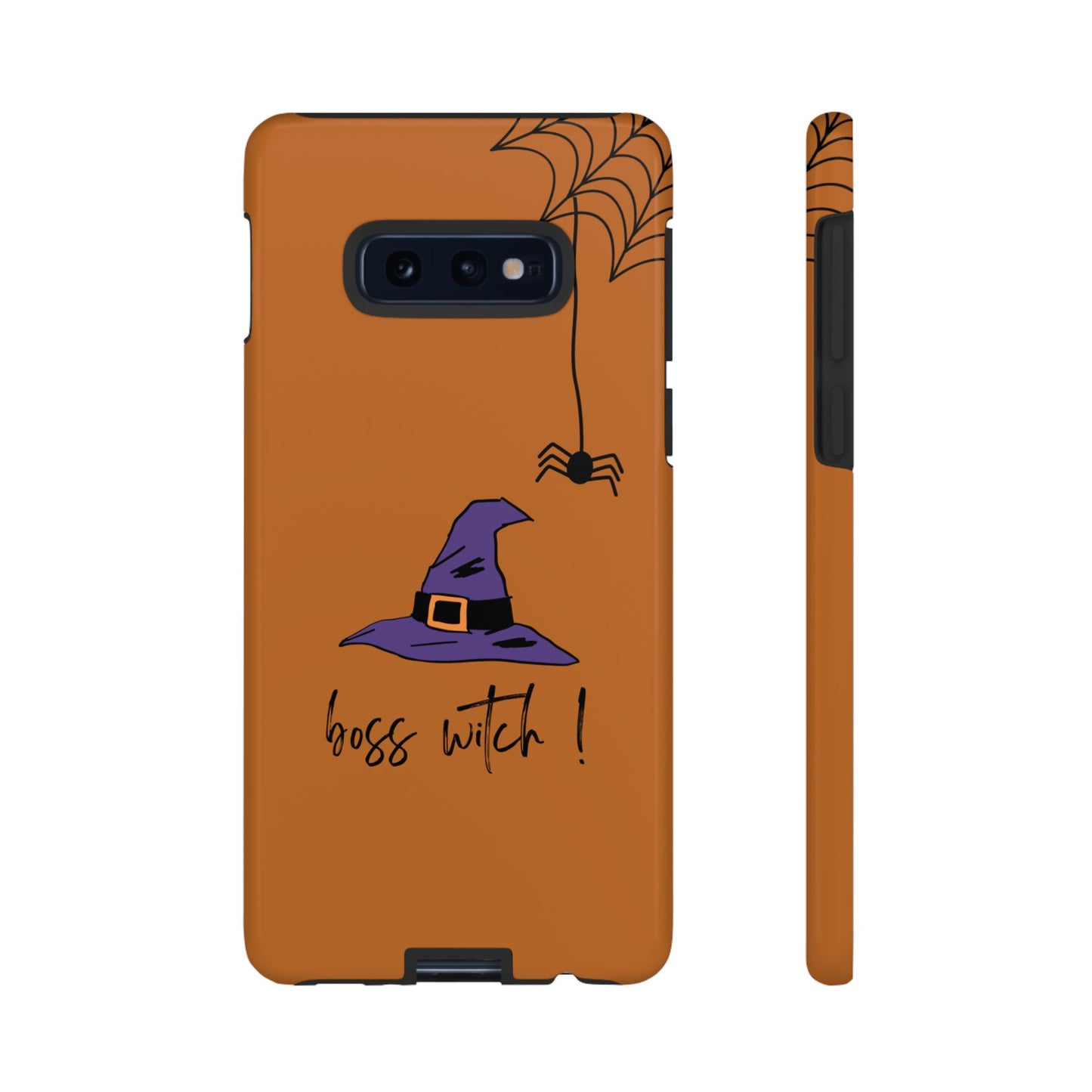 Halloween Phone Case, Boss Witch Phone Cover, Spooky Witch Design, Phone Accessory, Gift for Her, Autumn Decor, Witchy Aesthetic