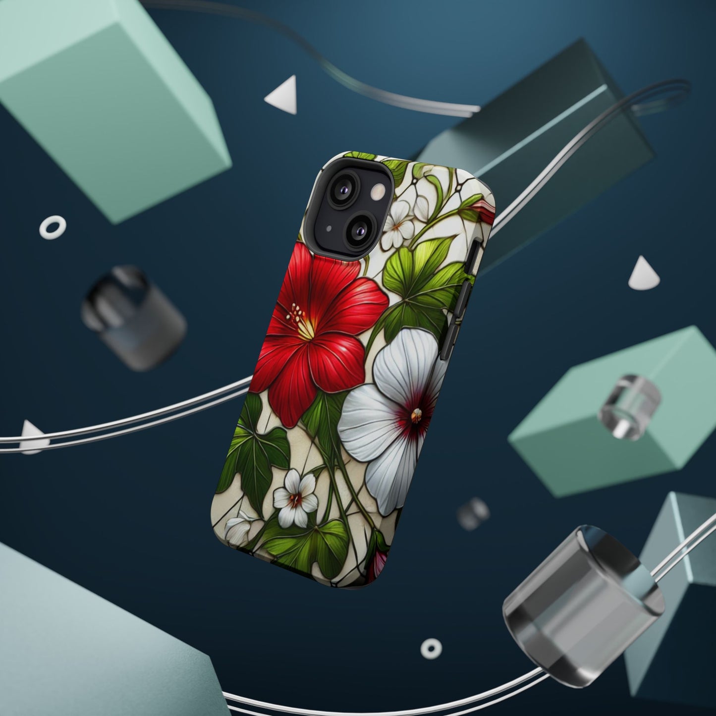 Floral MAGNETIC Phone Case - Vibrant Phone Protection - Great Gift