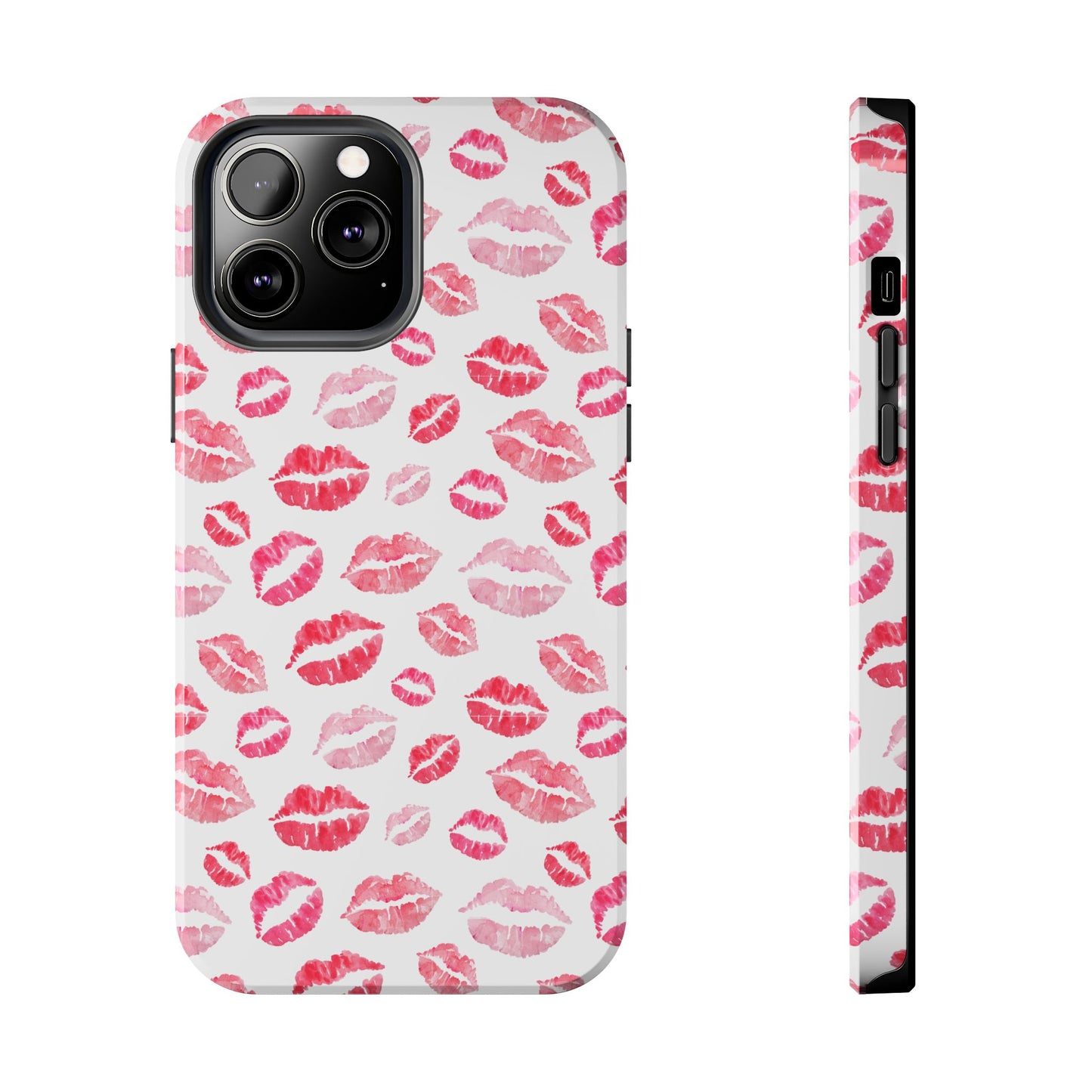 Kiss Pattern Tough Phone Cases, Cute, Unique for Iphone