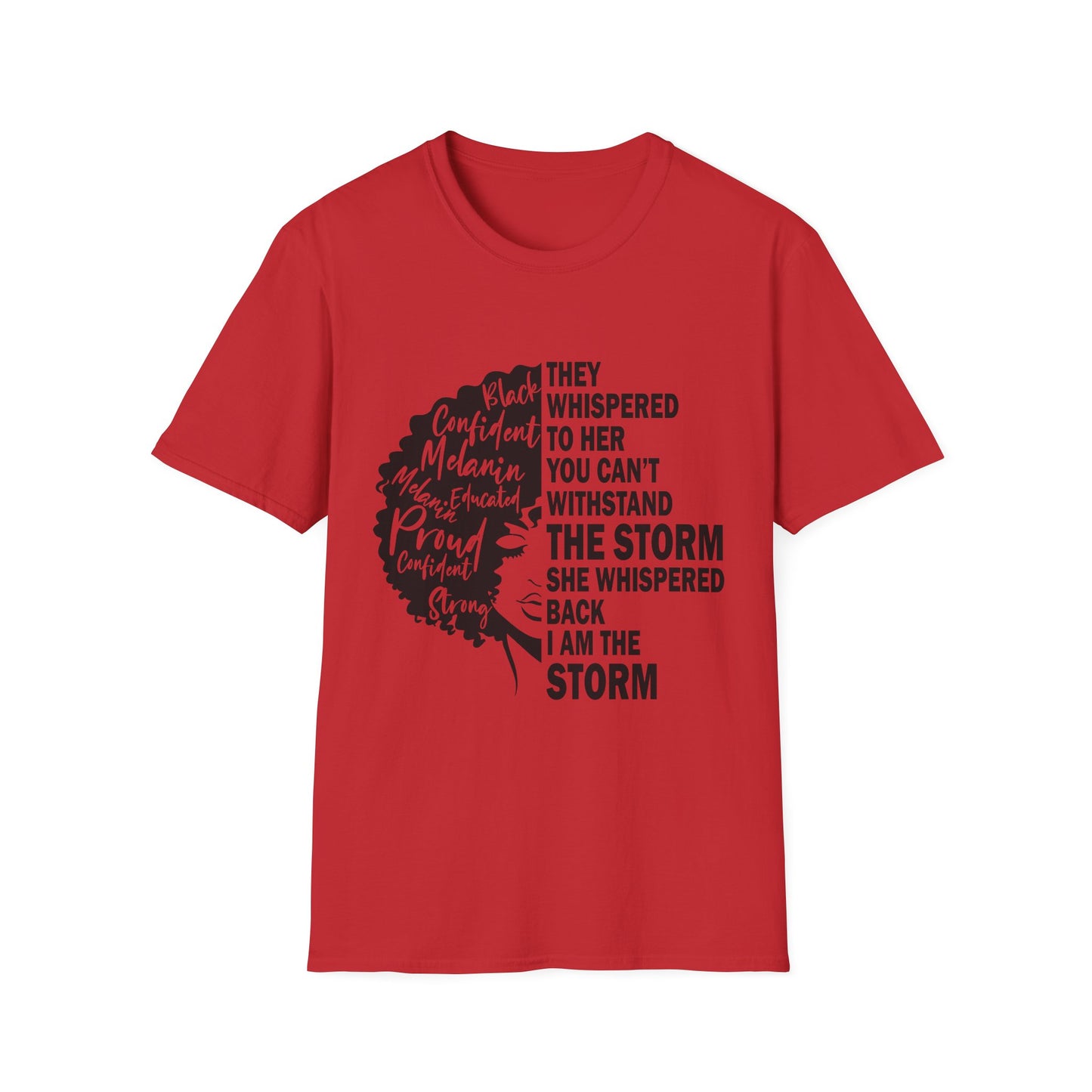 Empowered Black Woman T-Shirt - Inspirational Graphic Tee