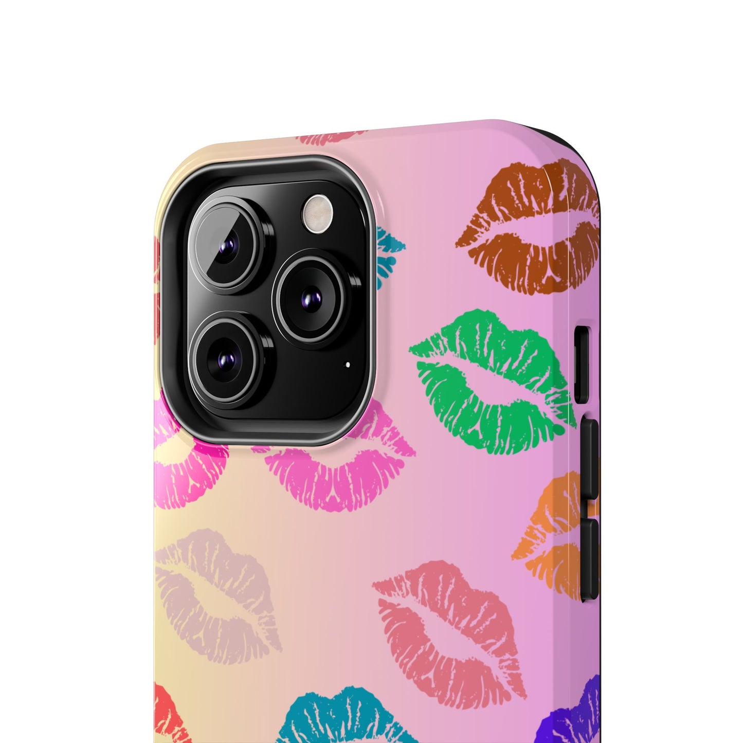 Kiss Print Tough Phone Cases Cute, Durable for Iphone