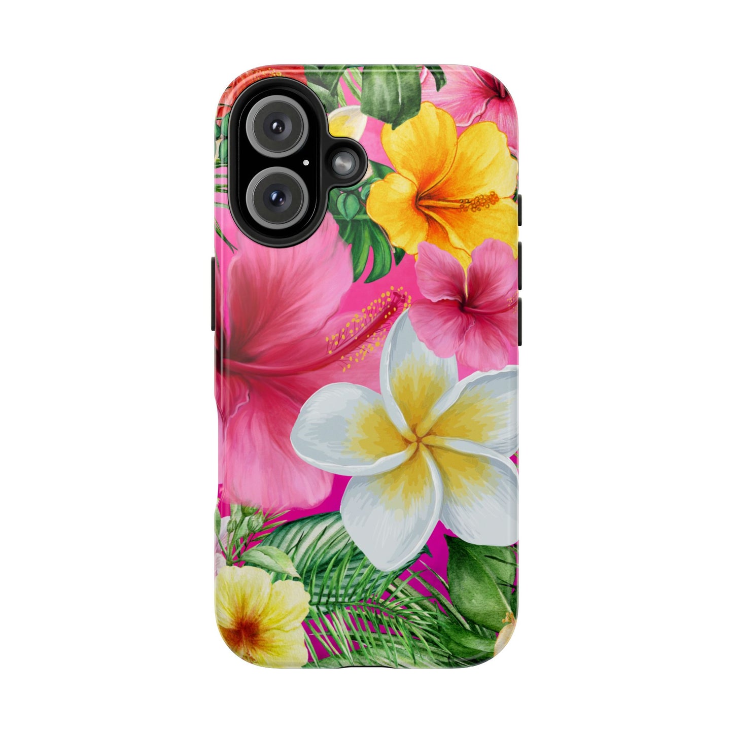 Tropical Floral Phone Case - Tough, Durable, Chic Protection, Summer Vibes, Gift for Her