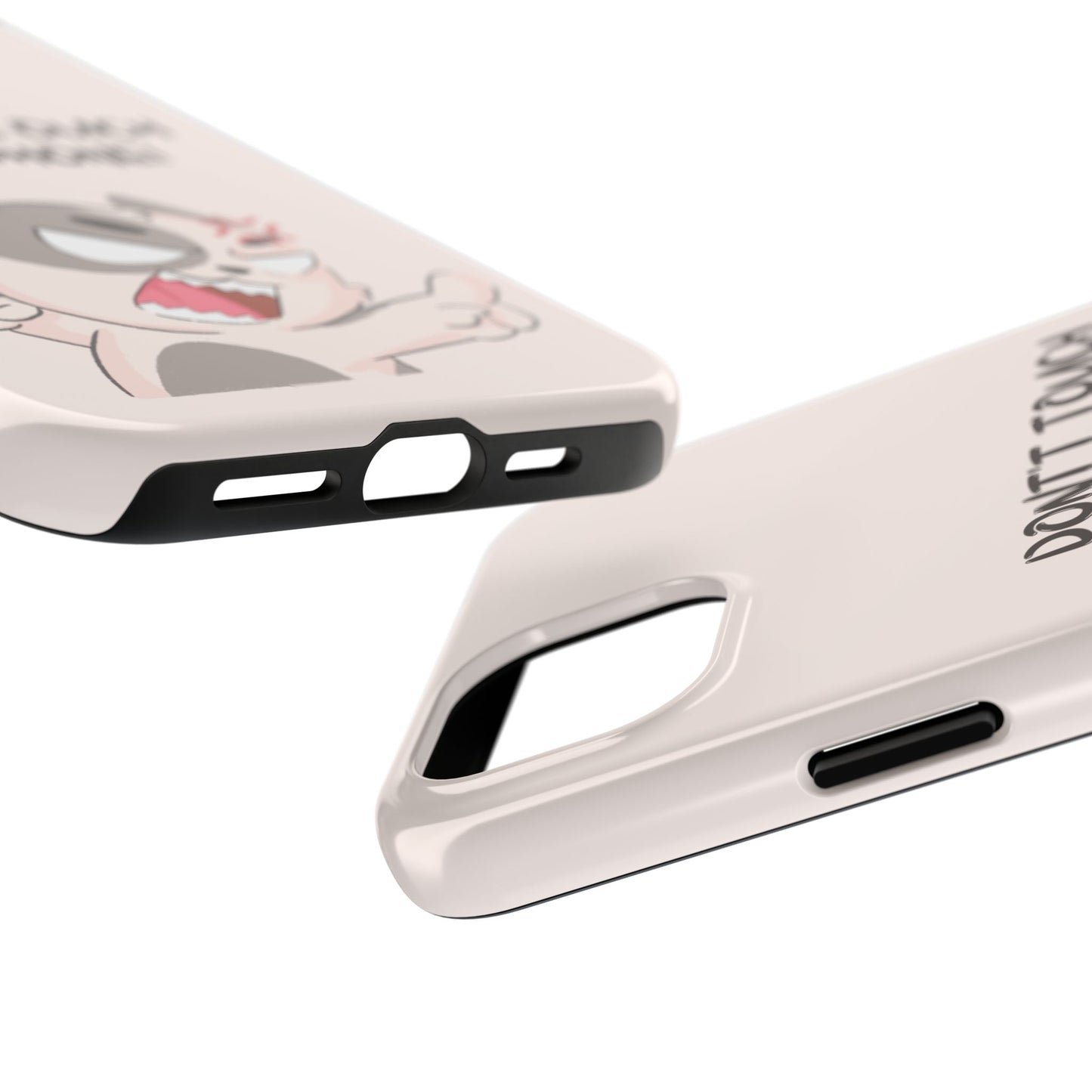 Funny Cat - Don't Touch My Phone! Tough Phone Case