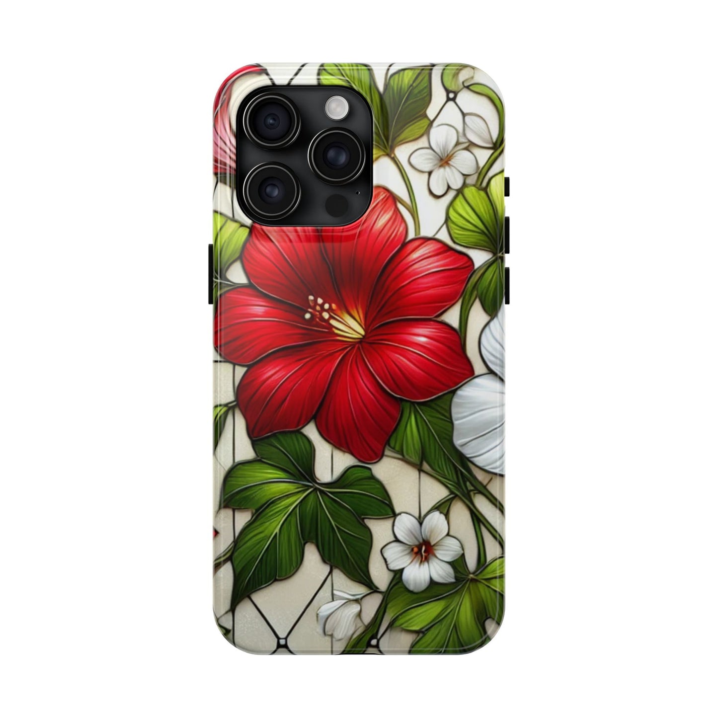 Tough Phone Case with Vibrant Floral Design - Perfect Gift for Nature Lovers