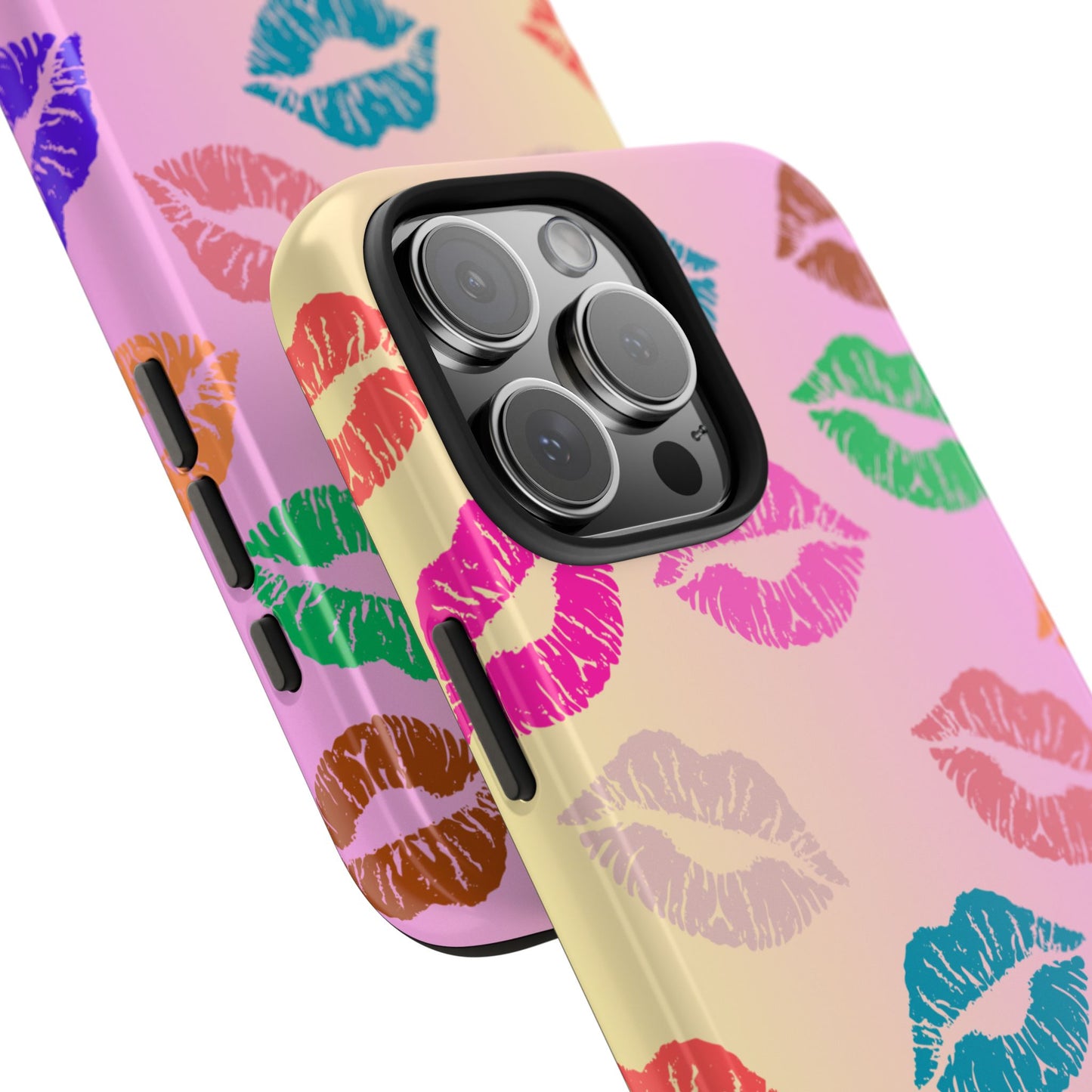 Kiss Print Tough Phone Cases Cute, Durable for Iphone