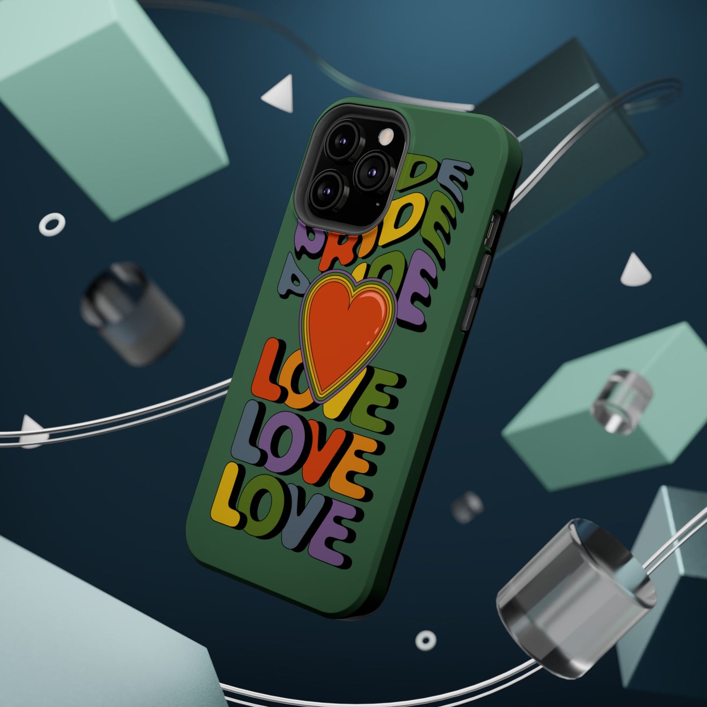 Pride Love - LGBTQ+ Support Tough Phone Case