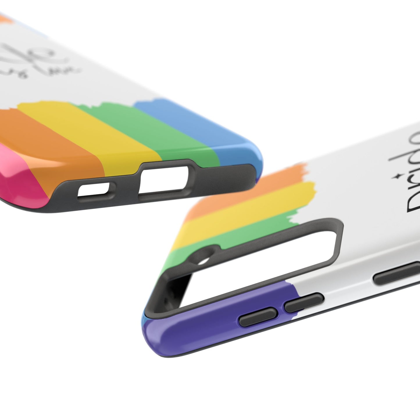 Pride - Love is Love, LGBTQ+, Rainbow Tough Phone Case