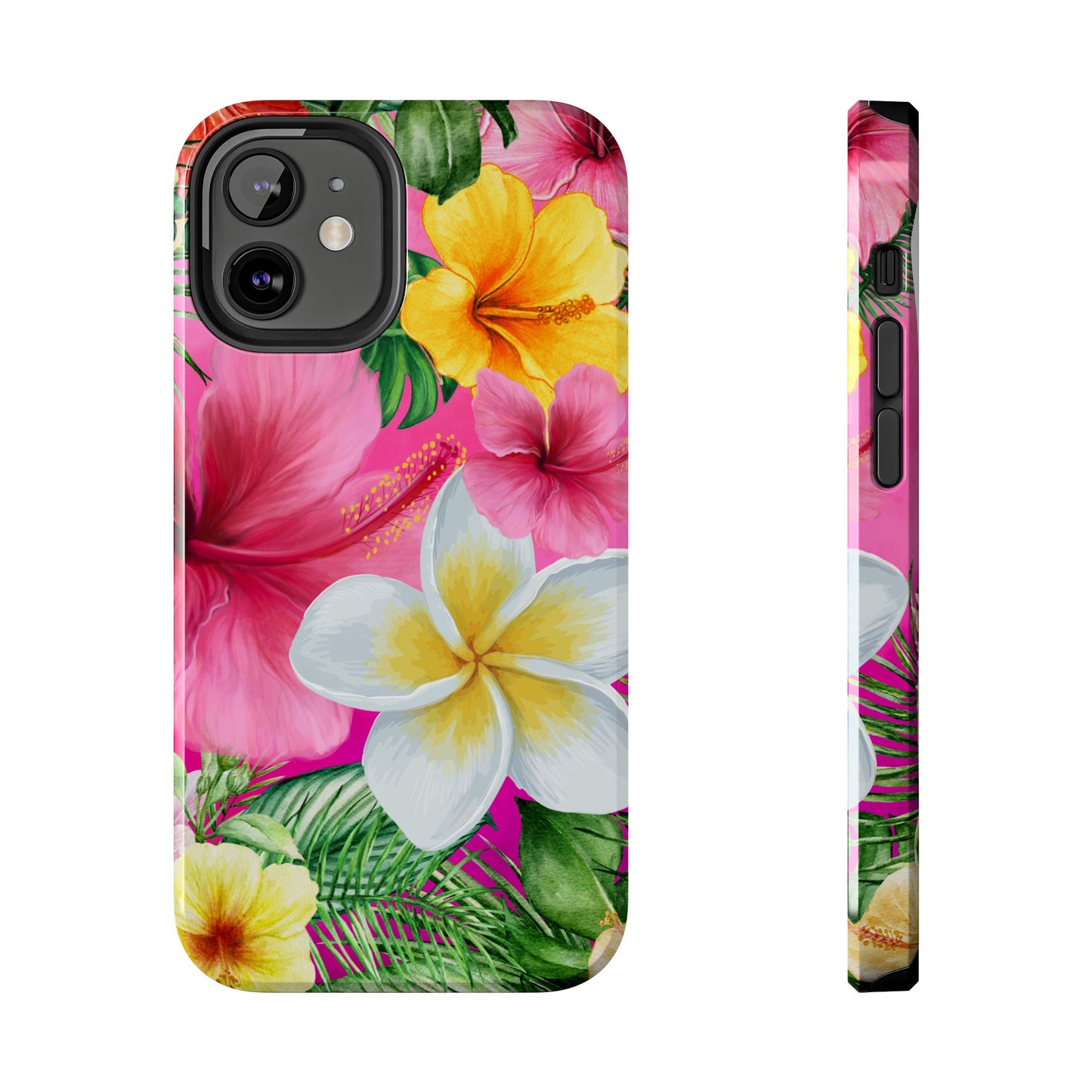 Tropical Floral Phone Case - Tough, Durable, Chic Protection, Summer Vibes, Gift for Her