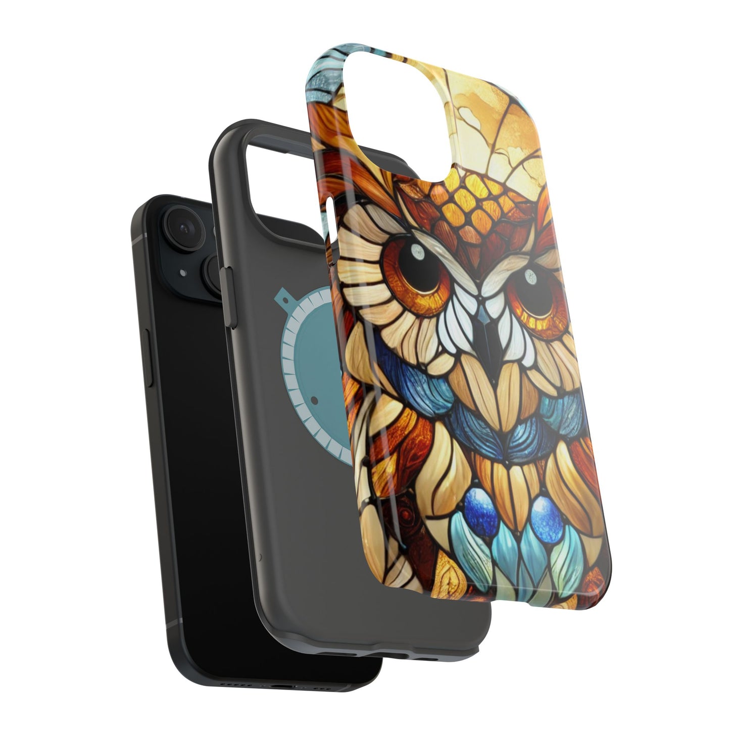 Bohemian Owl MAGNETIC Phone Case for Owl Lovers- Perfect Gift for Iphone