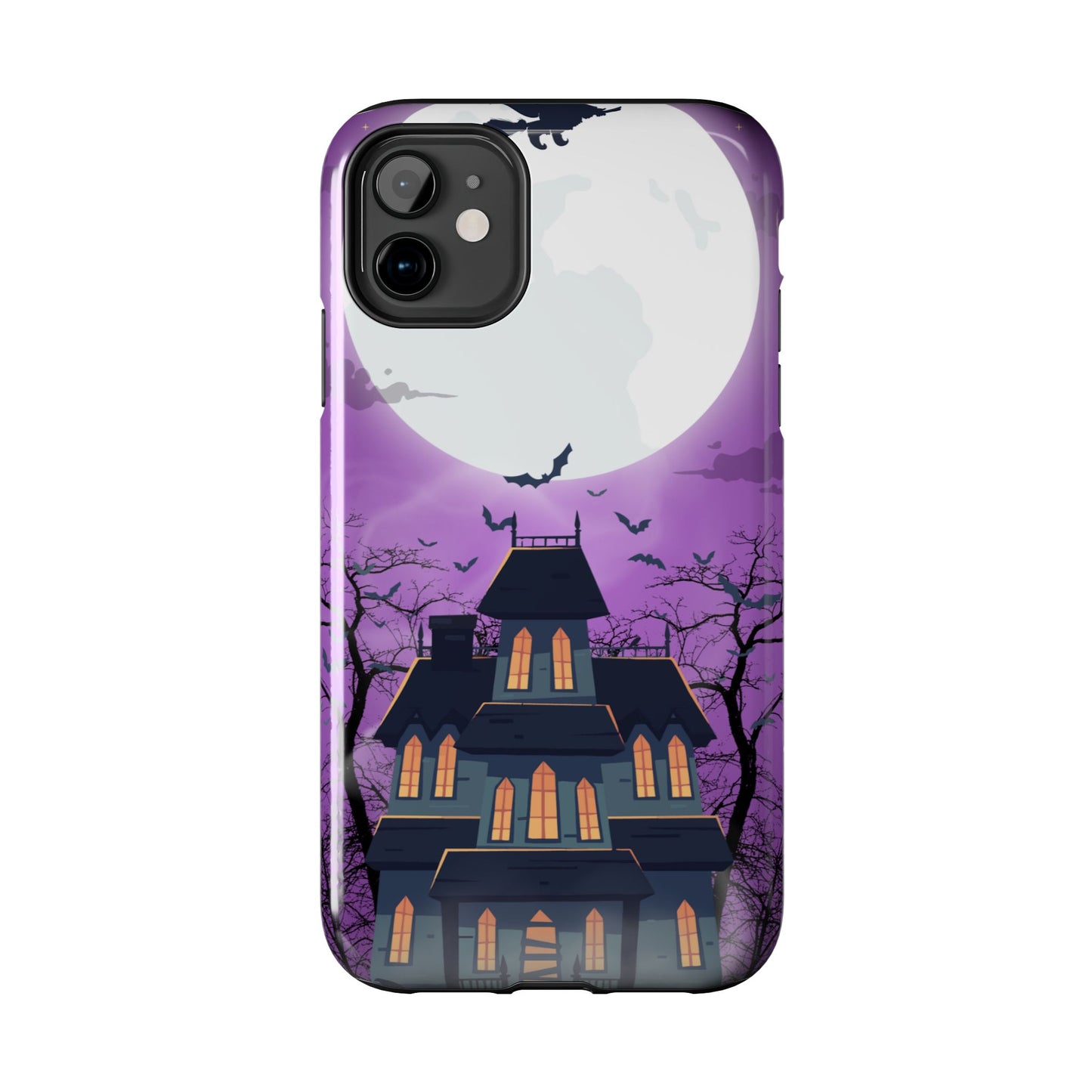 Halloween Haunted, Spooky House, Witchy Vibe Phone Case for Iphone