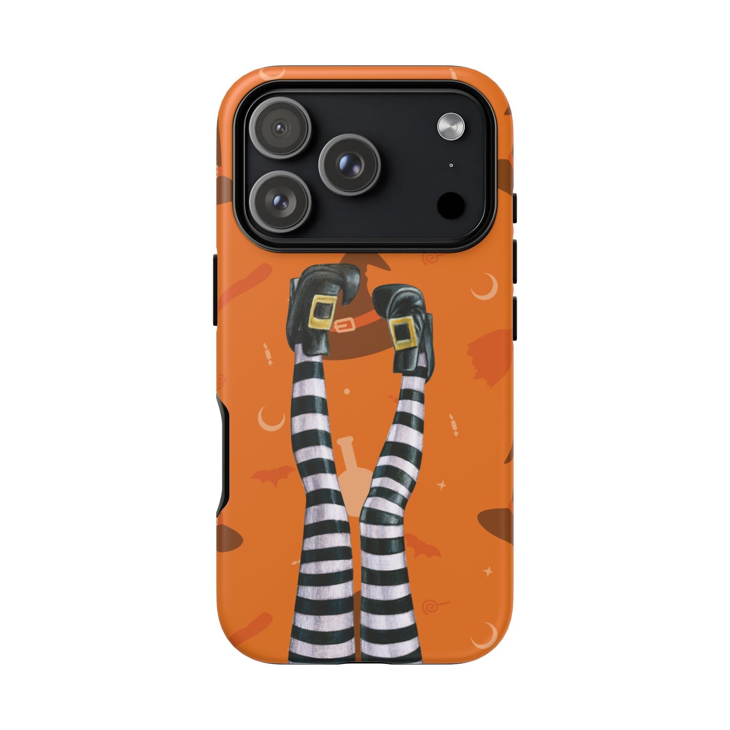 Halloween Phone Case, Spooky Design, Witch Legs for Iphone