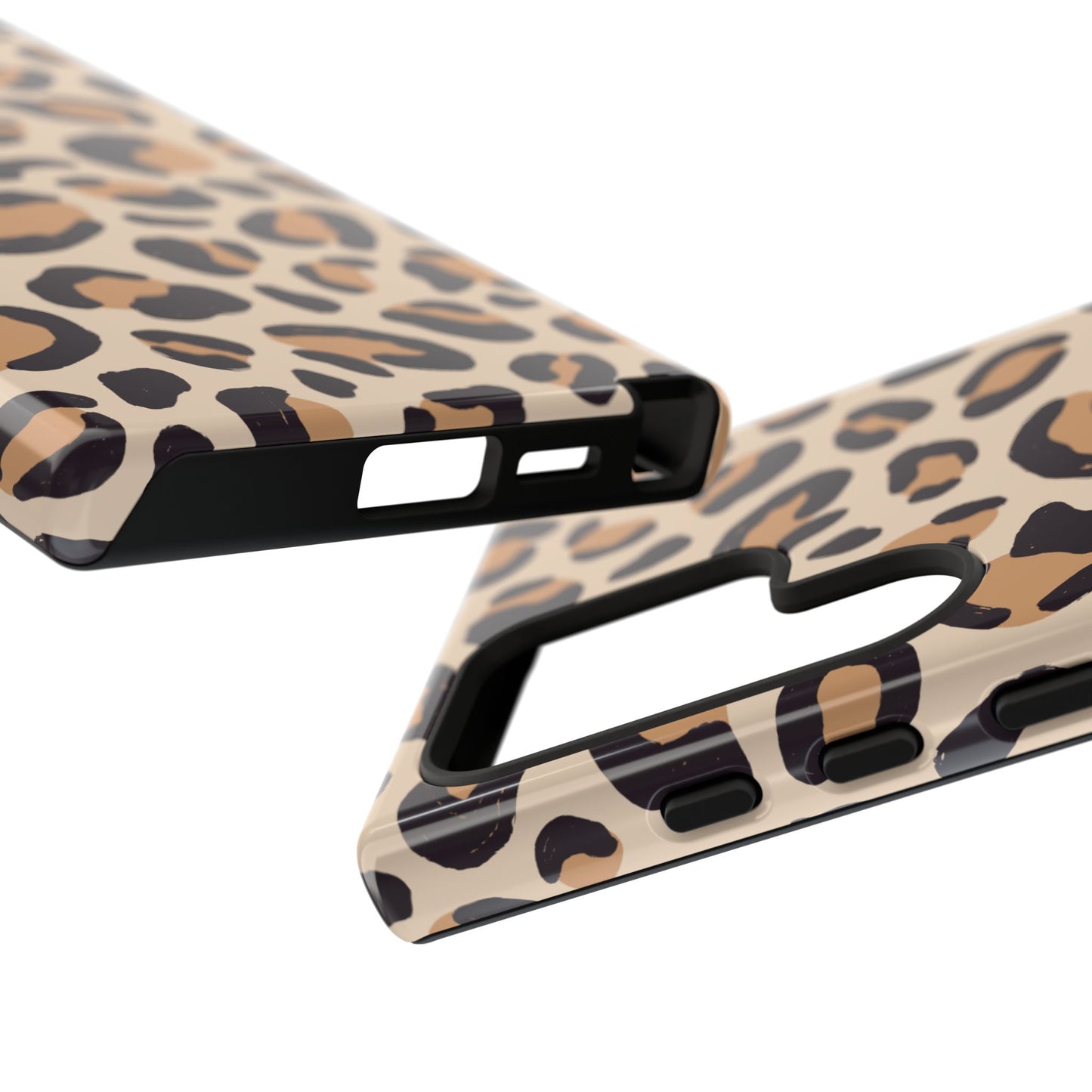 Leopard Print Tough Phone Case for Samsung