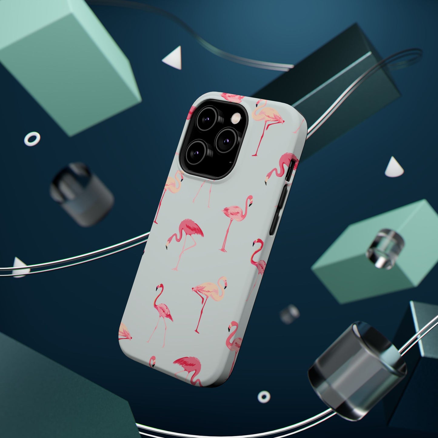 Stylish Flamingo, Summer Vibes MAGNETIC Phone Case for Iphone