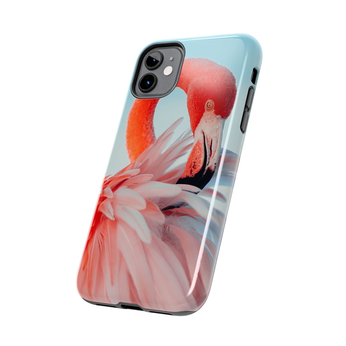 Vibrant Flamingo, Tropical Phone Case