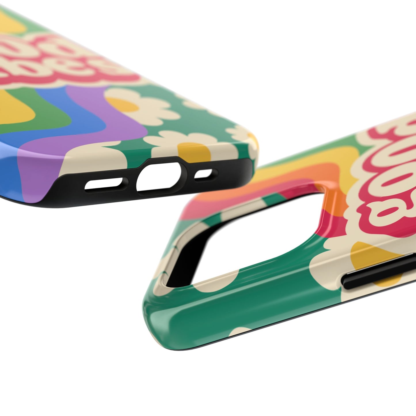 Good Vibes Tough Phone Cases, Colorful, Cheerful Phone Protection, Gifts for Friends