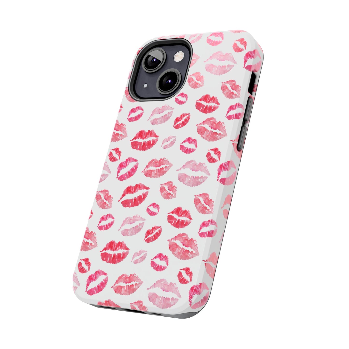 Kiss Pattern Tough Phone Cases, Cute, Unique for Iphone