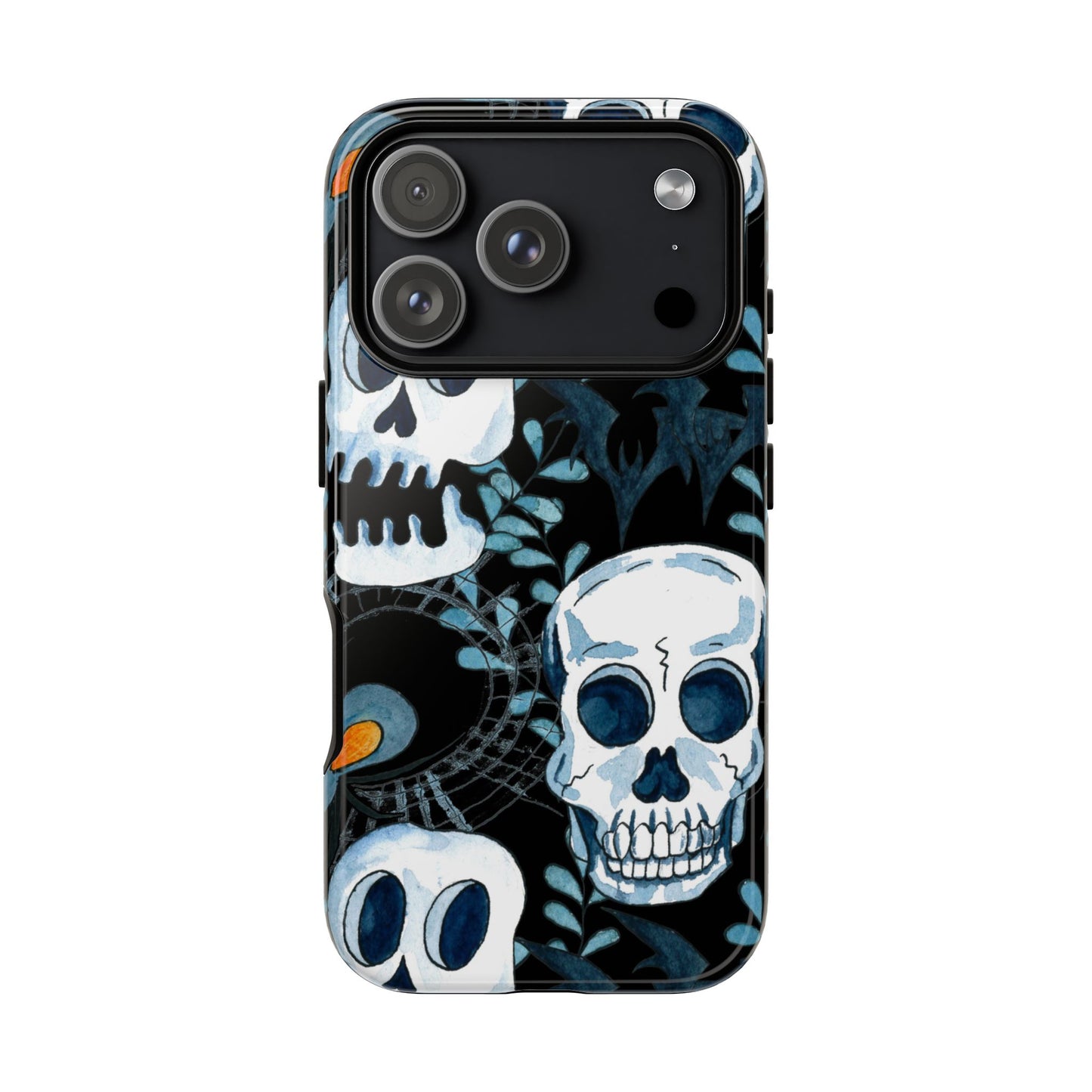 Halloween, Skull, Gothic Phone Case for Iphone - FREE Shipping