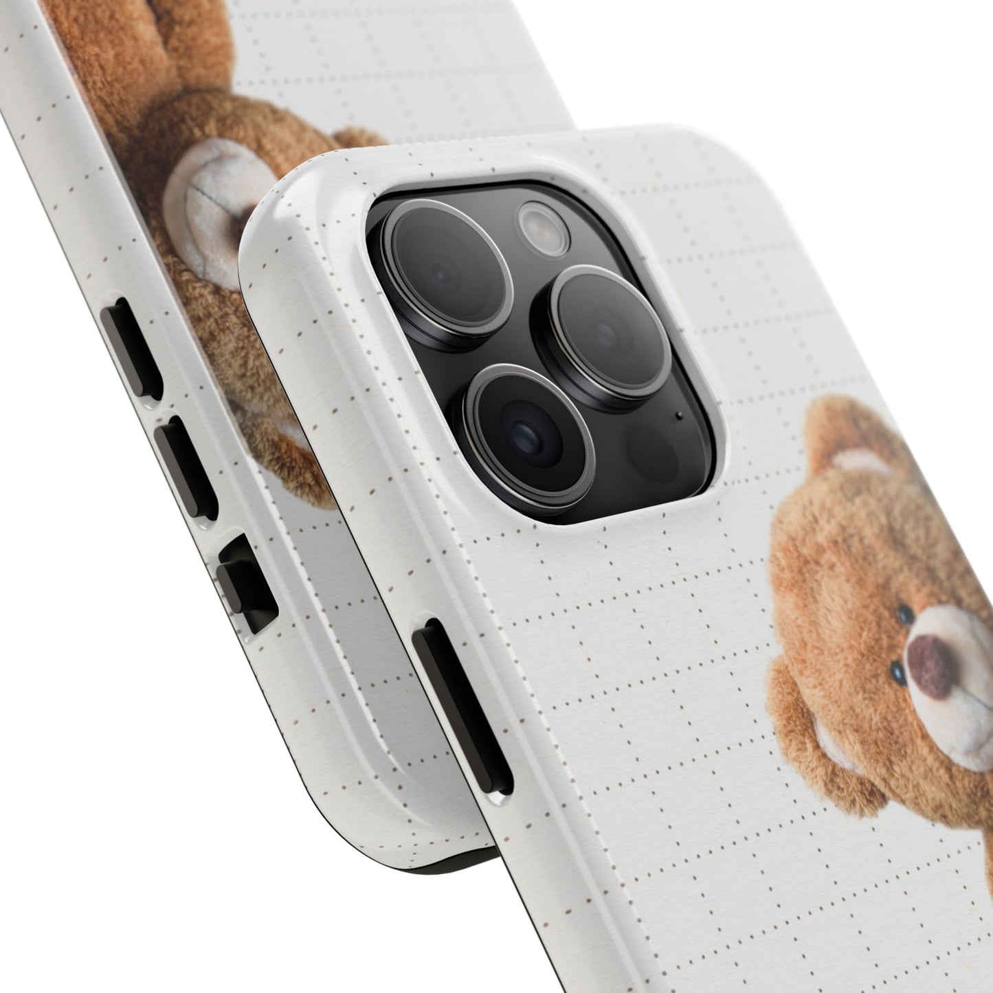 Good Day Teddy Bear Phone Cases, Cute, Gift for Friends, Teddy Bear Lover's Case