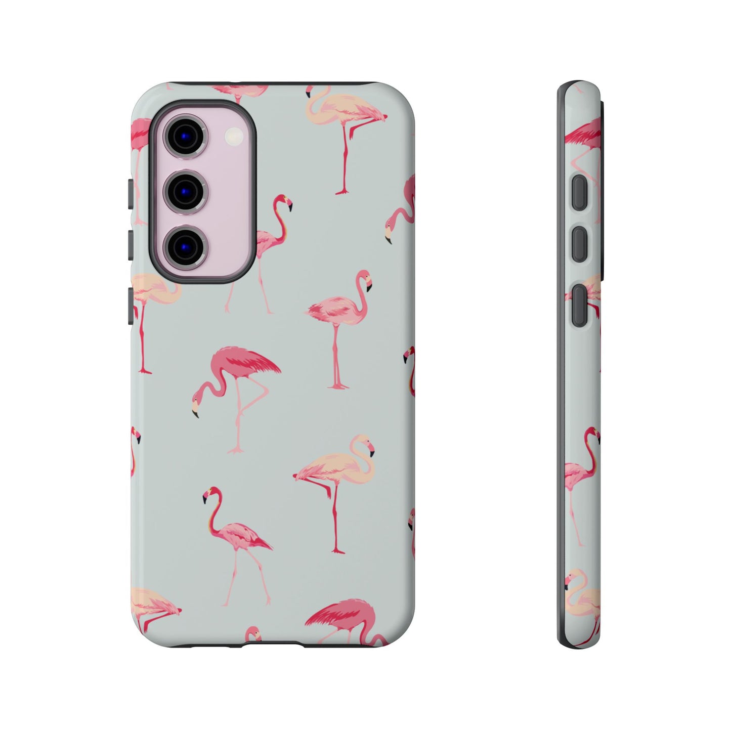 Stylish Flamingo, Summer Vibes Tough Phone Case for Samsung
