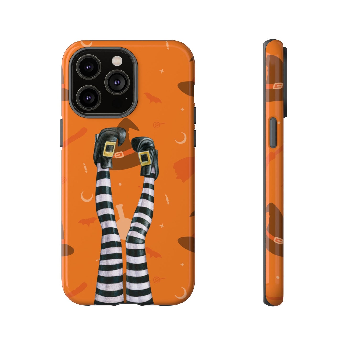 Halloween Phone Case, Spooky Design, Witch Legs for Iphone