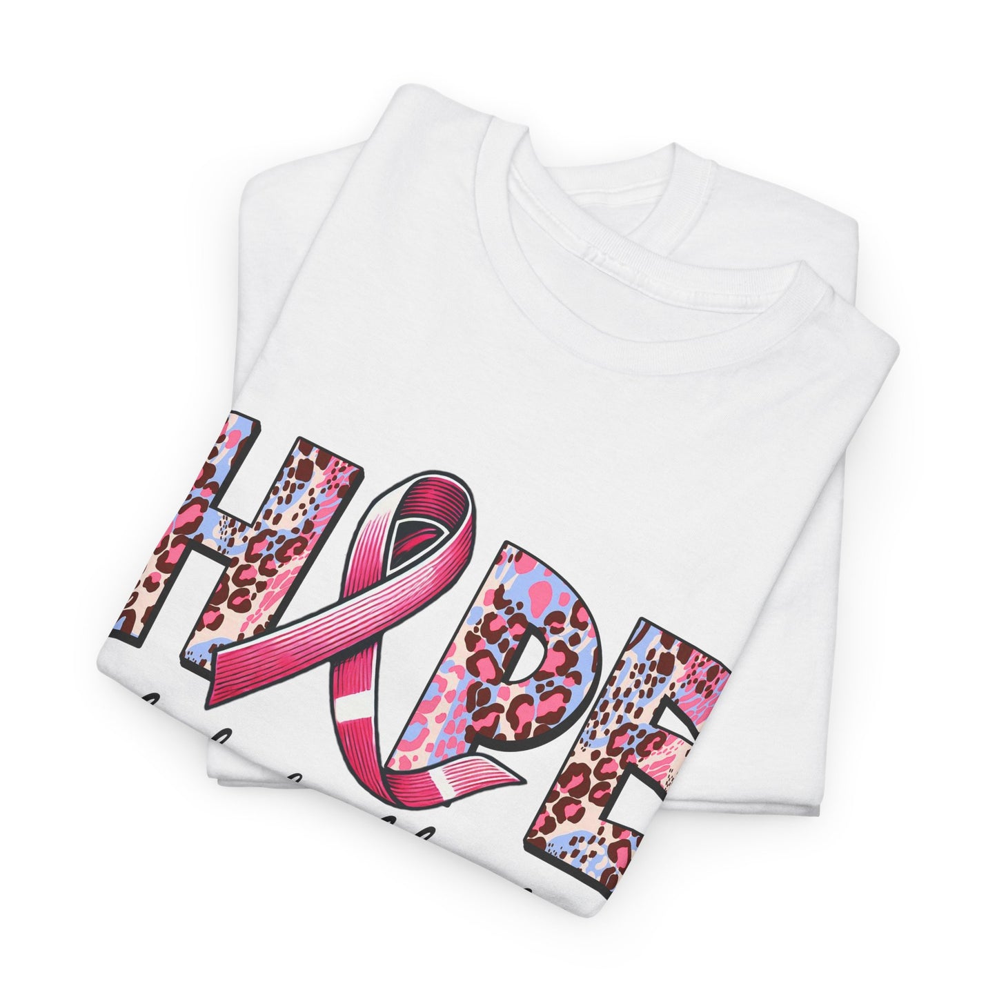 Hope & Support Unisex Tee - Nobody Fights Alone
