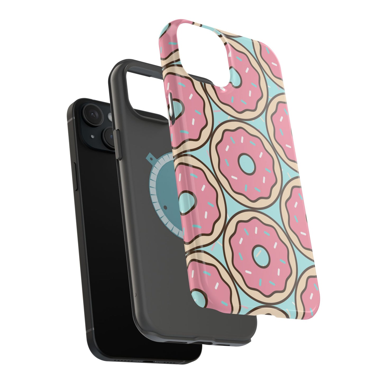 Colorful, Cute Donut MAGNETIC Phone Case for Iphone