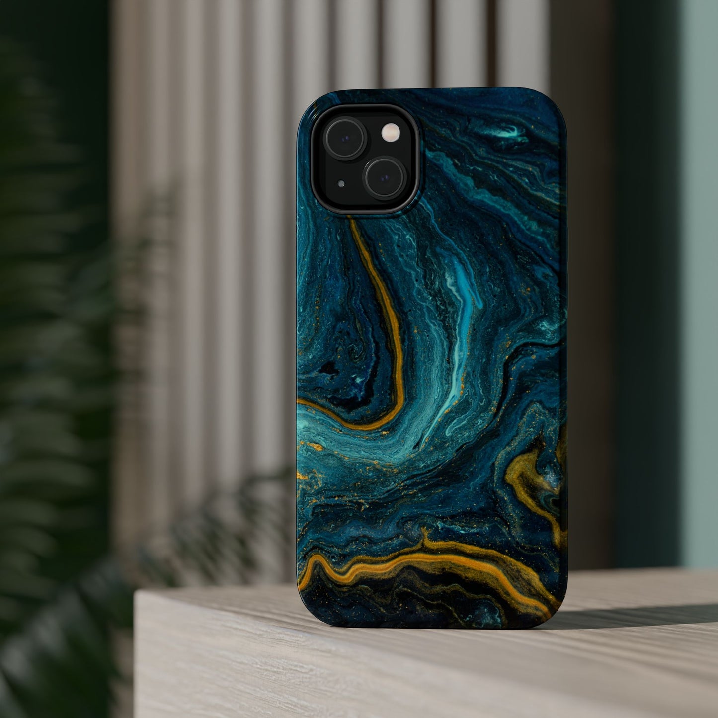 Marble Print MAGNETIC, Unique Tough Phone Case