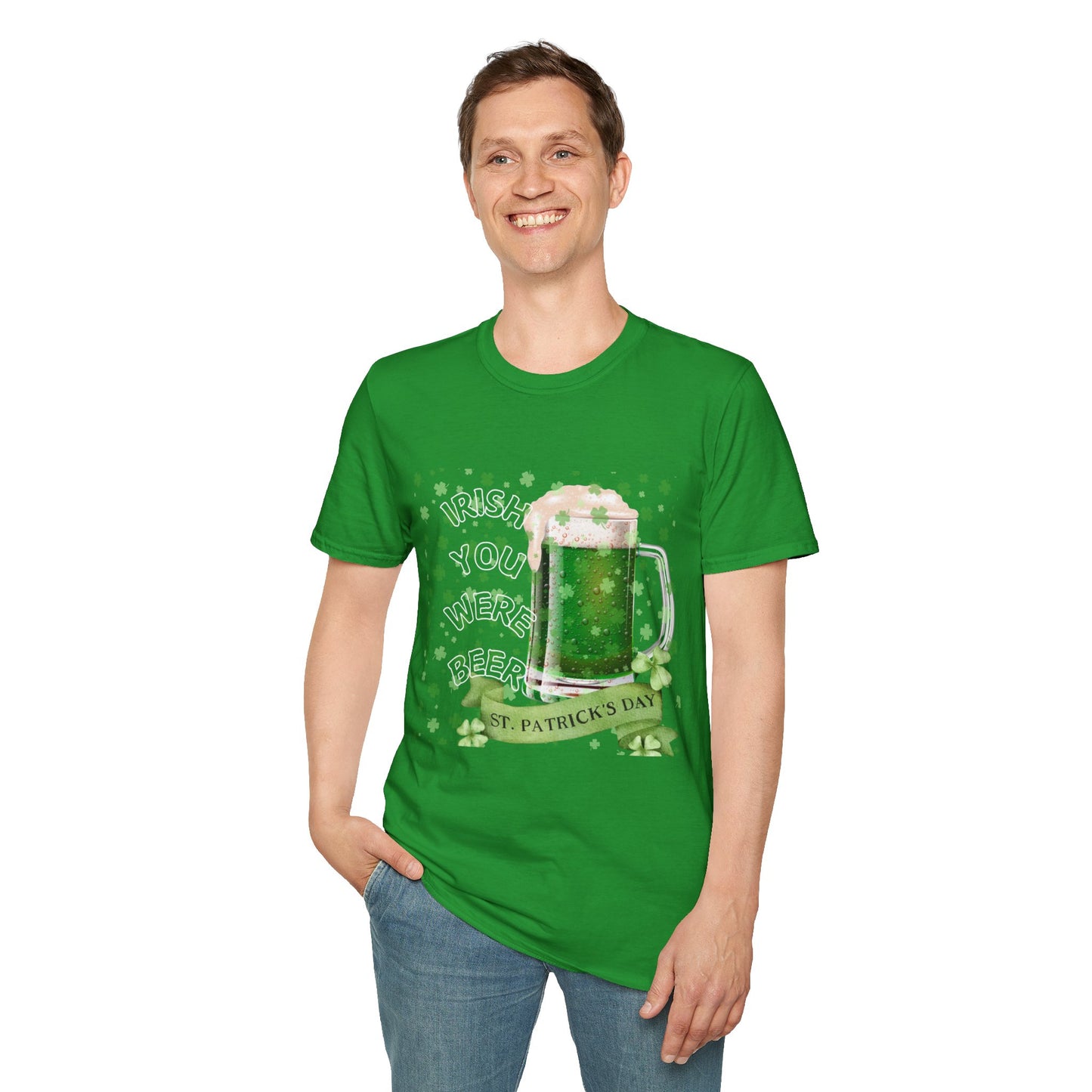 St. Patrick's Day Beer T-Shirt, Funny Irish Quote Tee, Unisex Shirt, Perfect for St. Paddy's Celebration, Gift for