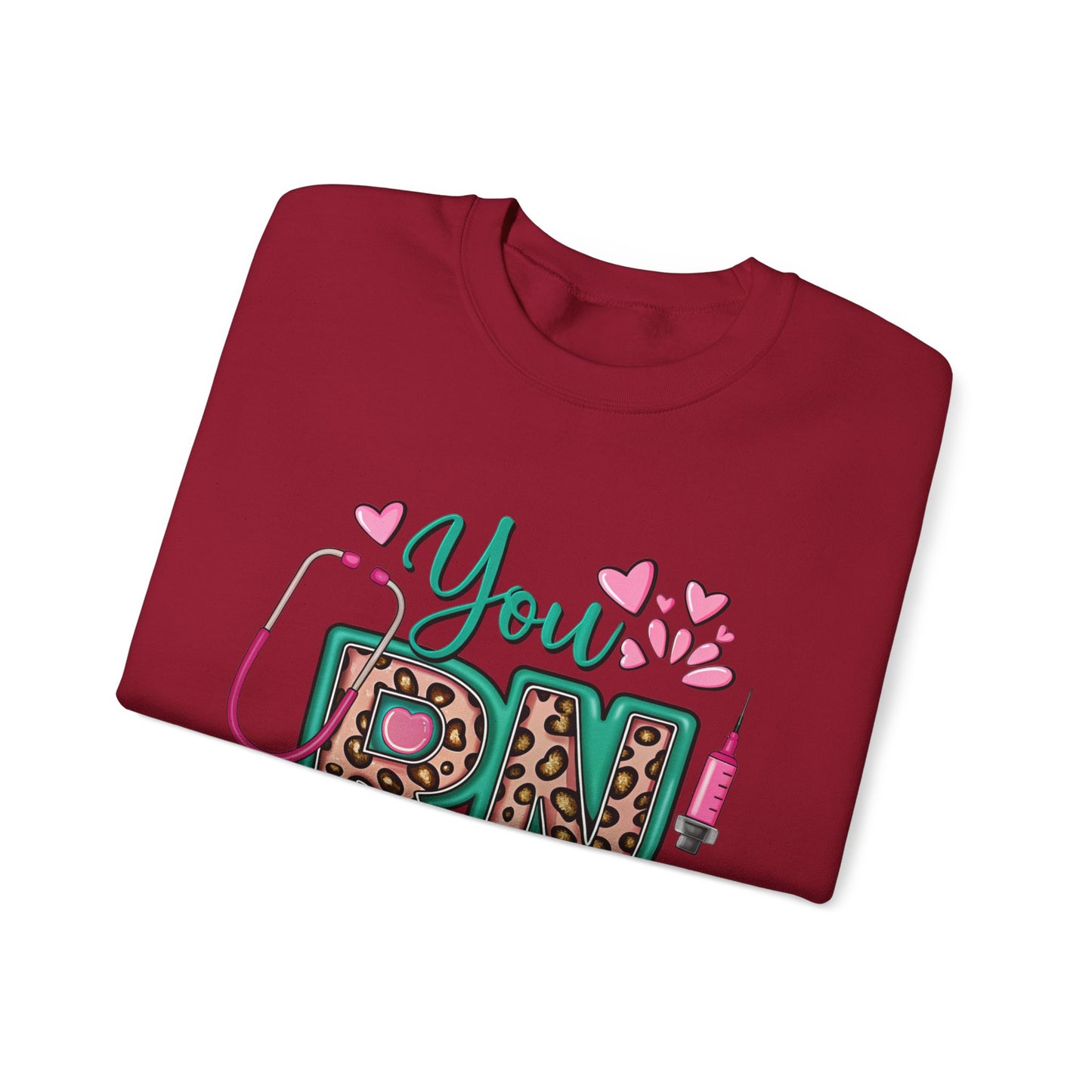 You RN Good Hands Sweatshirt - Cozy Unisex Crewneck for Nurses