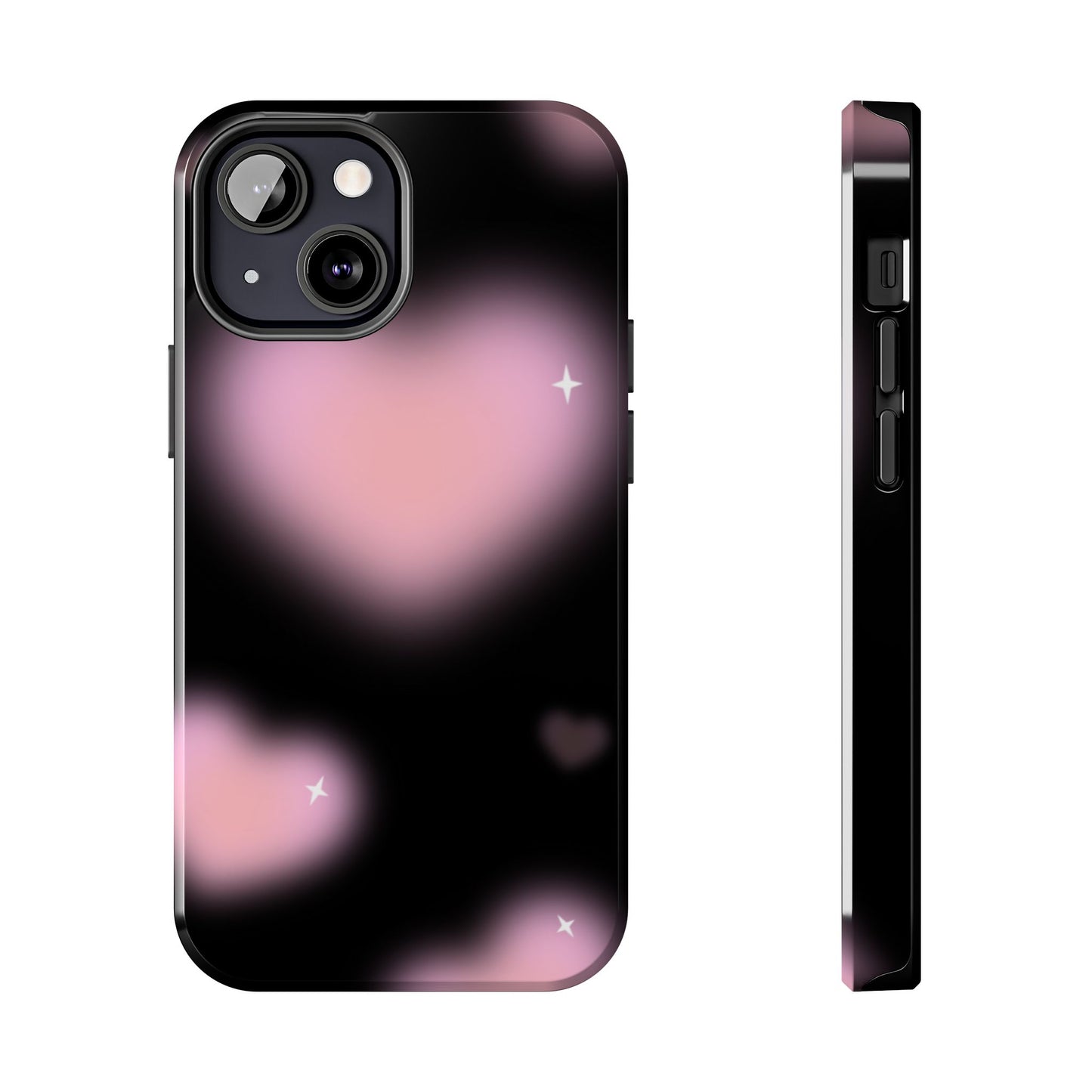 Romantic Pink Heart Pattern Phone Case