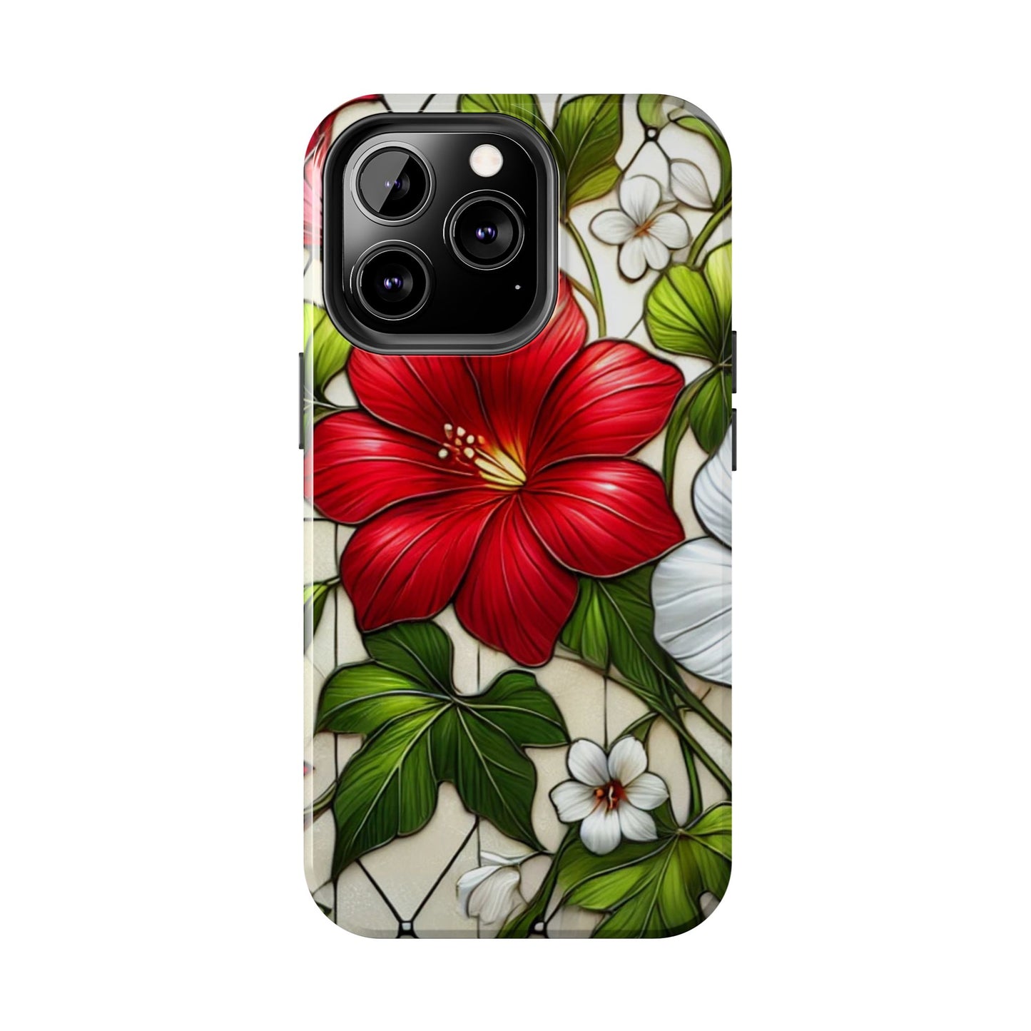 Tough Phone Case with Vibrant Floral Design - Perfect Gift for Nature Lovers
