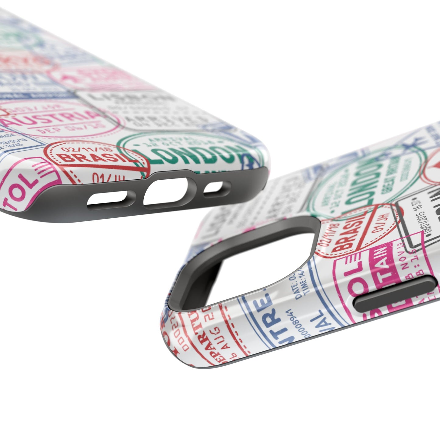 Travel-Inspired, Passport, Travelers, Adventure Stamp, Unique MAGNETIC Phone Case
